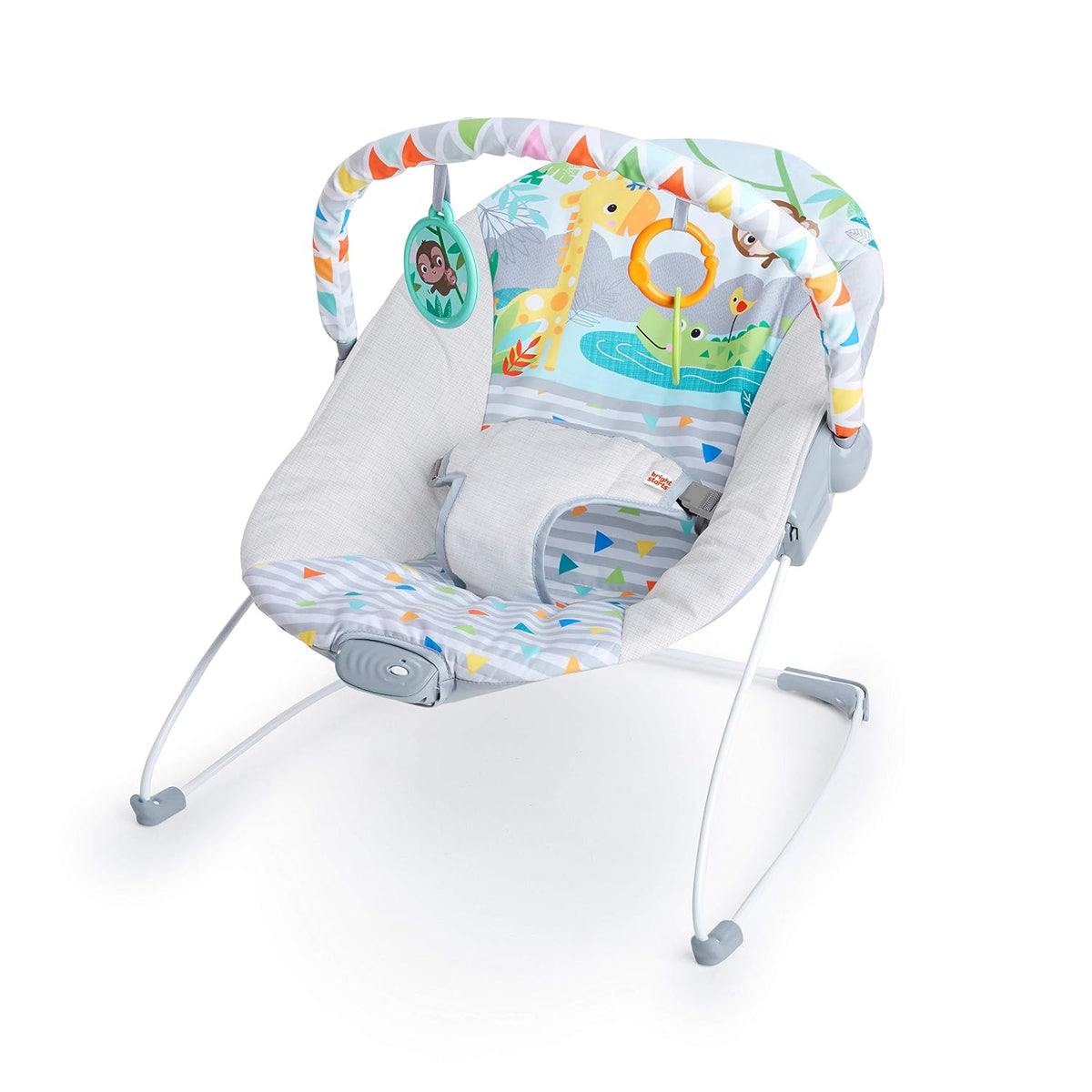Bright Starts Silla Mecedora con Vibraciones Tranquilizantes para B...