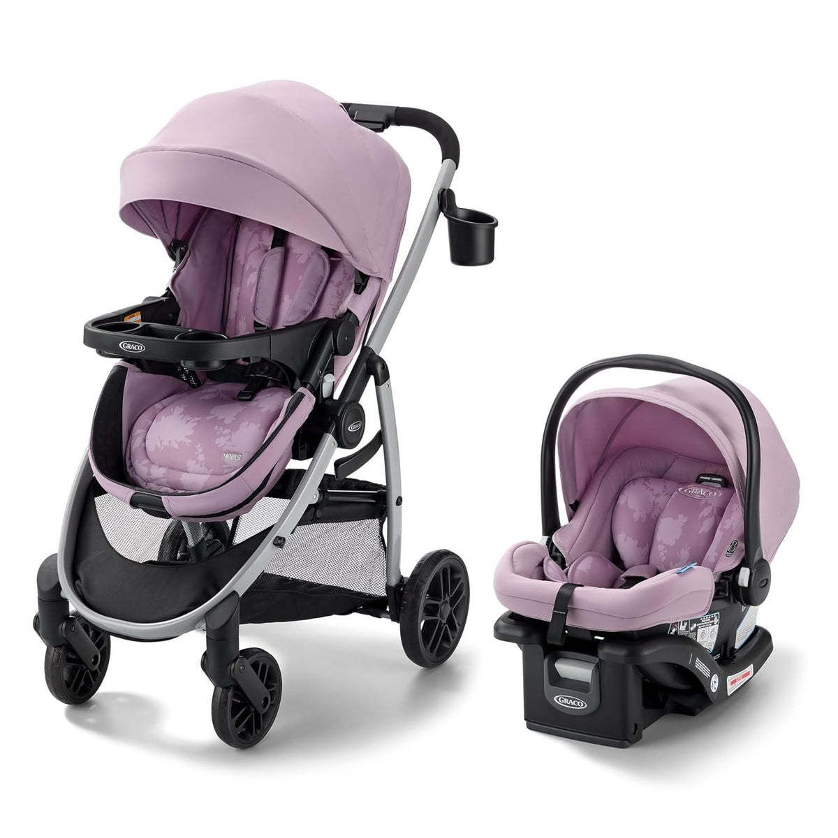 Graco Modes Pramette 3 en 1 Sistema de Viaje, Combo de Silla de Coc...
