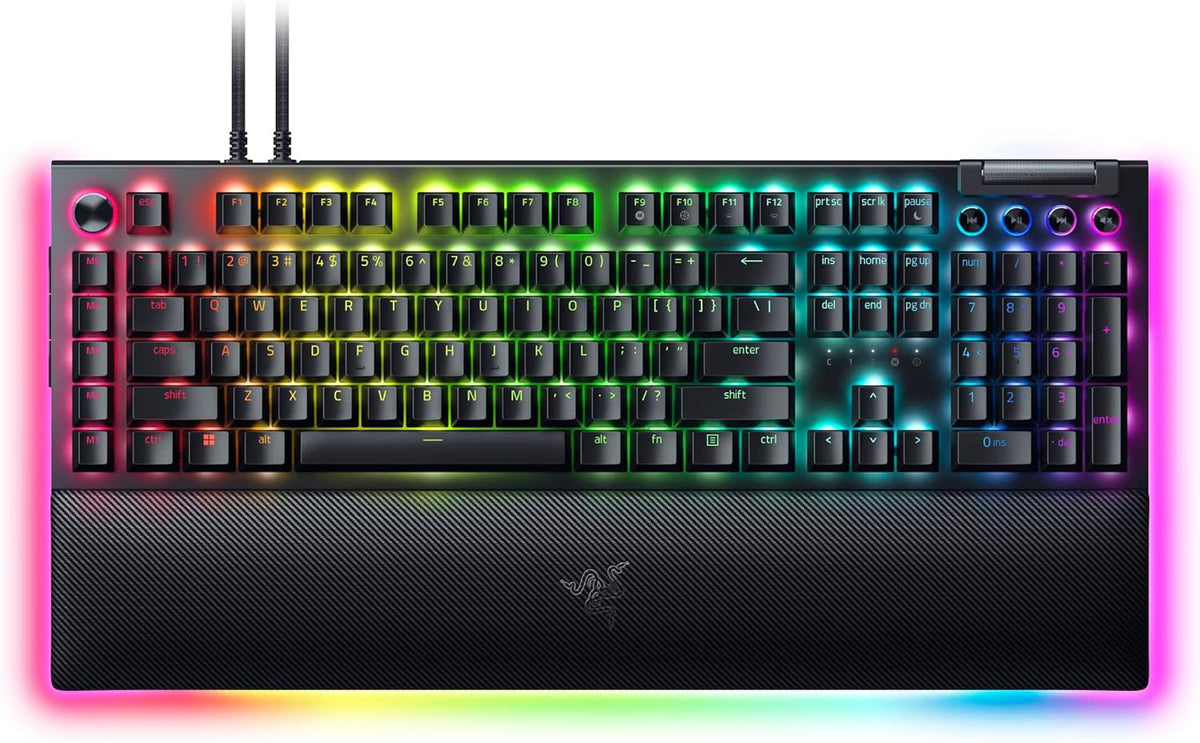 Razer BlackWidow V4 Pro - Teclado mecánico con cable para juegos |...