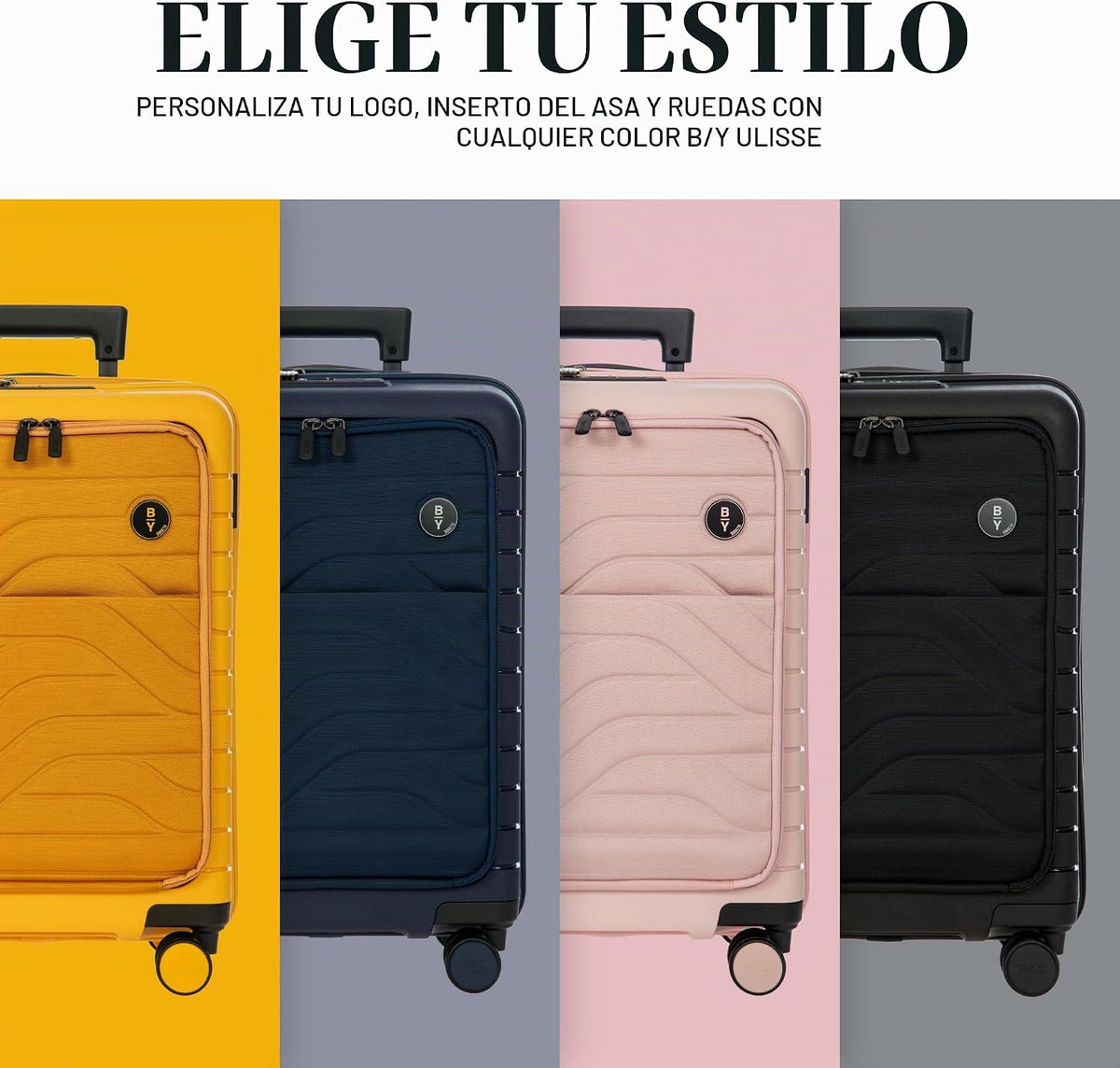 Bric's B|Y Ulisse - Maleta de cabina con ruedas giratorias, equ...