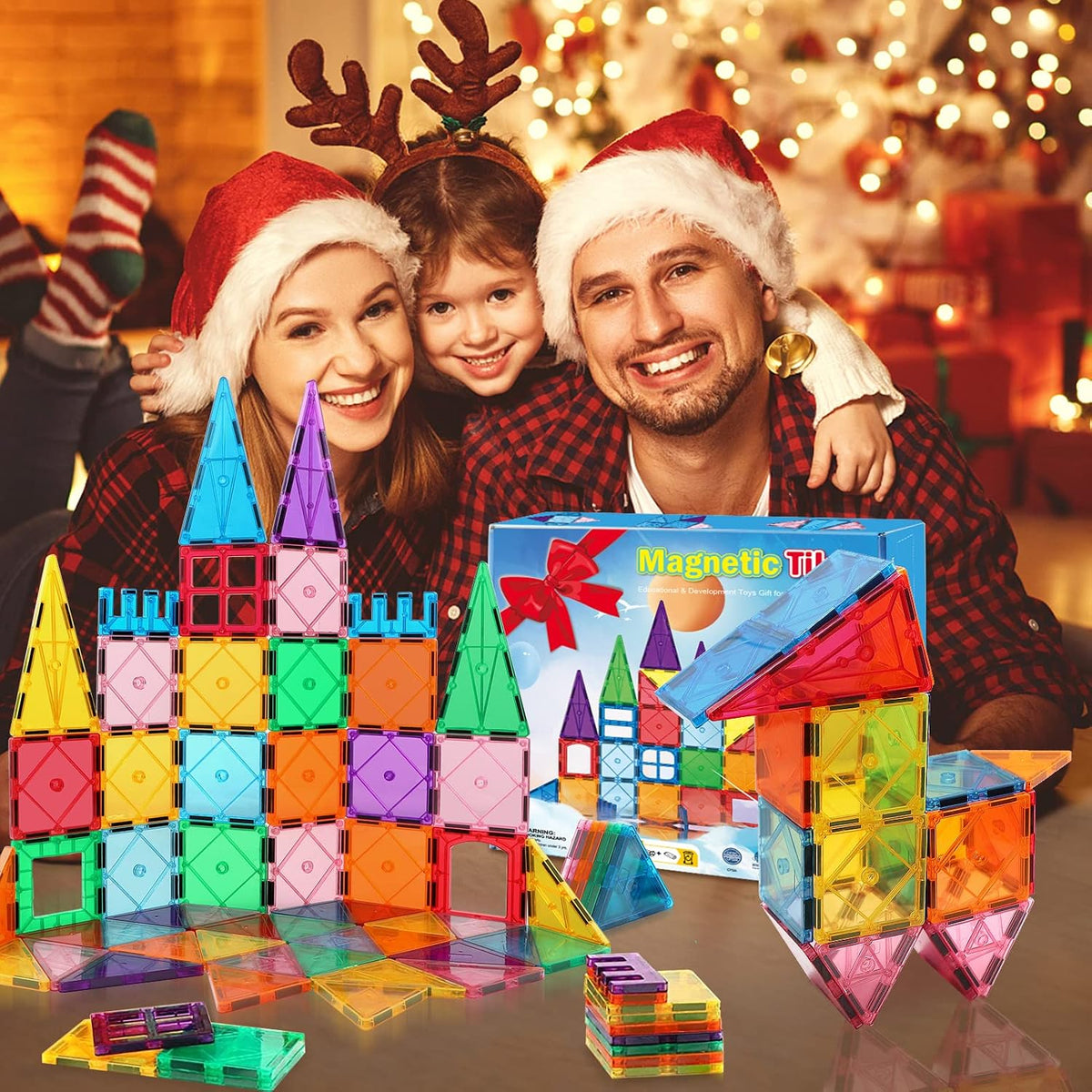 Mruikeny - Fichas magnéticas, bloques de construcción para niños y...