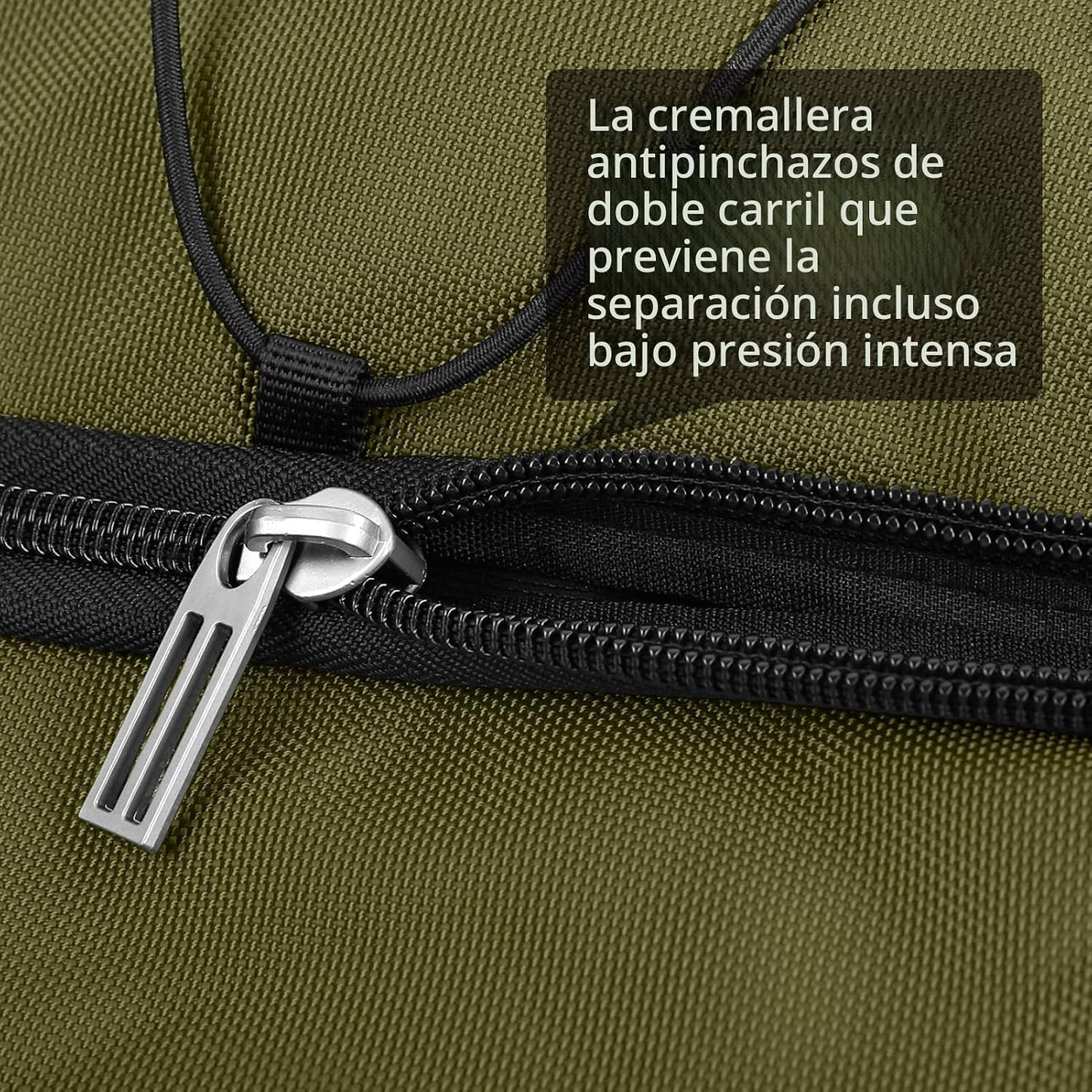 Vrtisa Bolsa de lona plegable Oxford con lados suaves y 2 ruedas re...