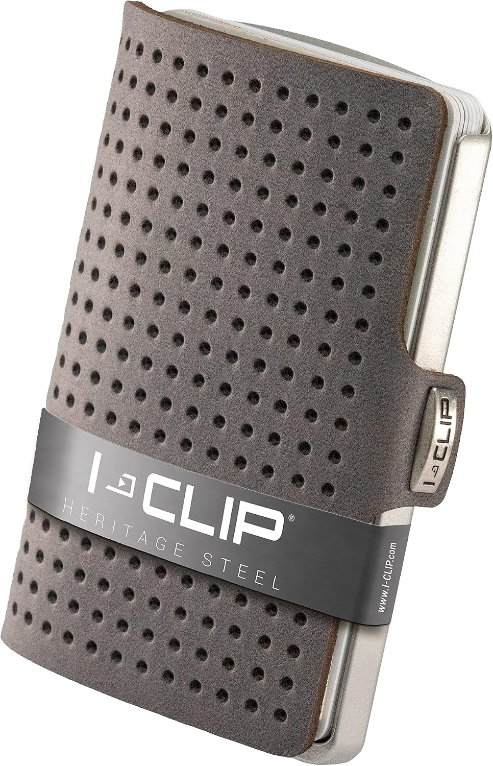 I-CLIP Acero inoxidable con clip intercambiable - Cartera delgada -...