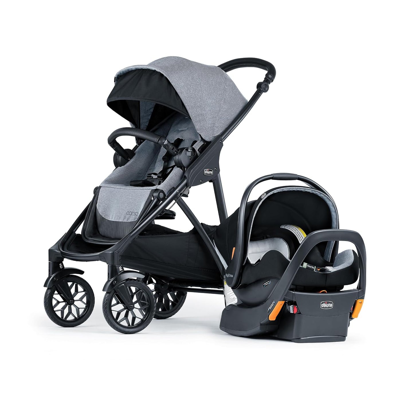 Chicco Corso LE ClearTex - Sistema modular de viaje con asiento de...