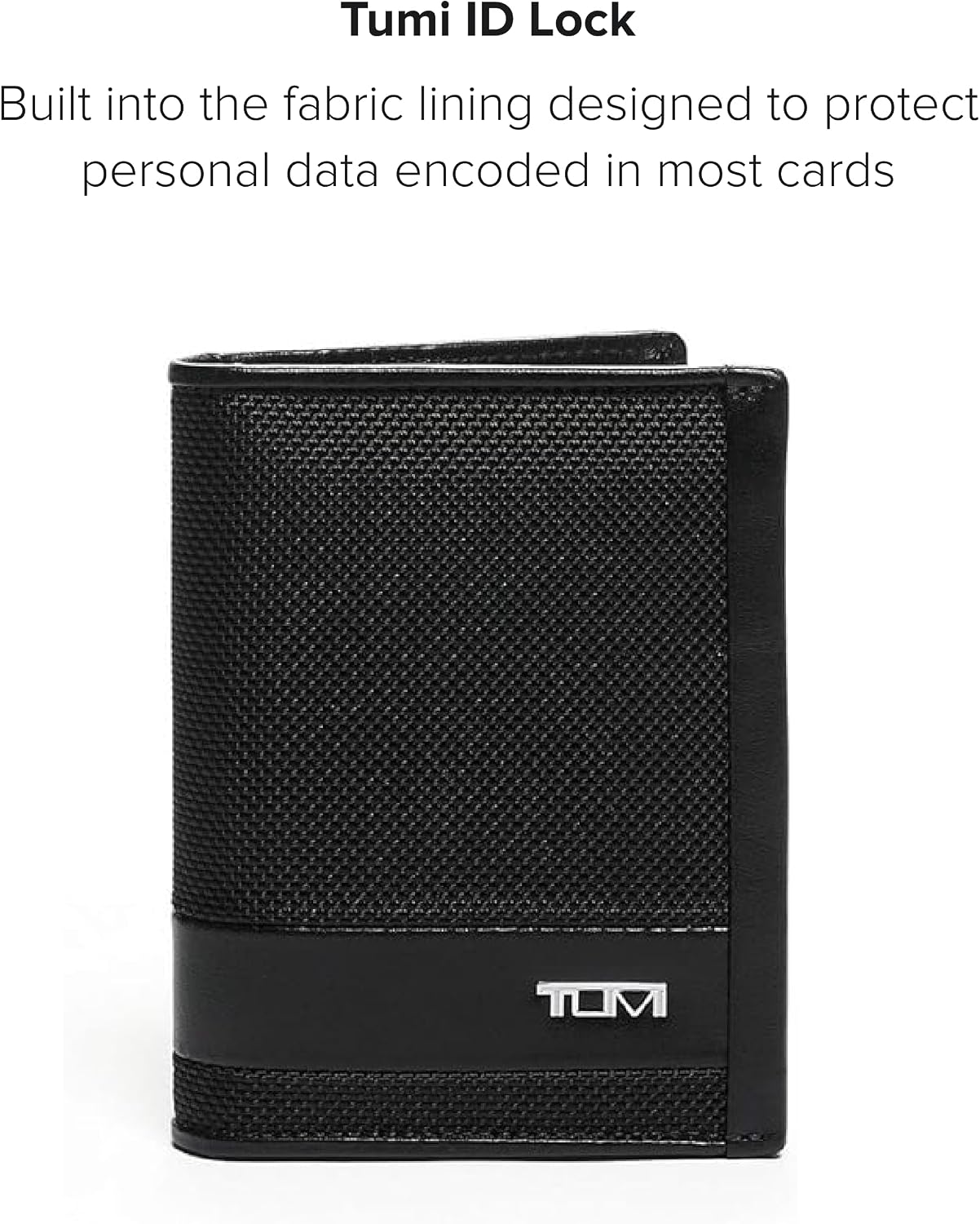 TUMI Alpha L-Fold, Negro -, Alfa L-fold