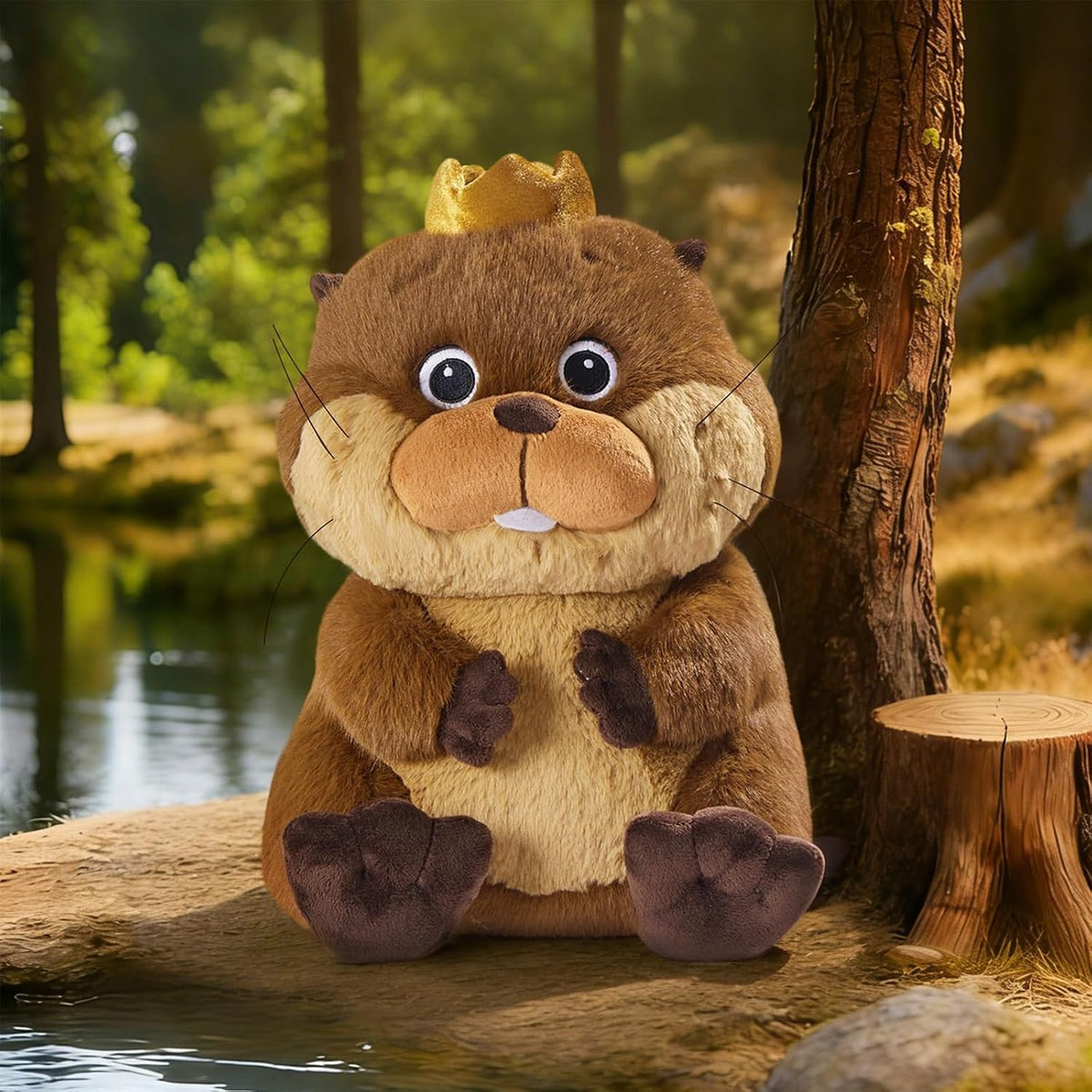 MINISO Disney Pixar Hoppers King George - Peluche de 13 pulgadas |...