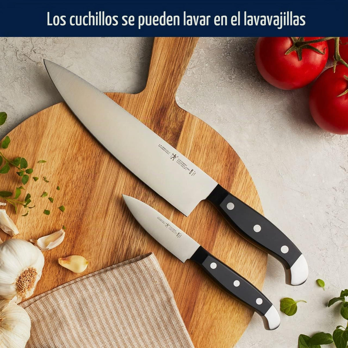 Henckels Statement - Juego de bloques de cuchillos de 15 piezas, af...