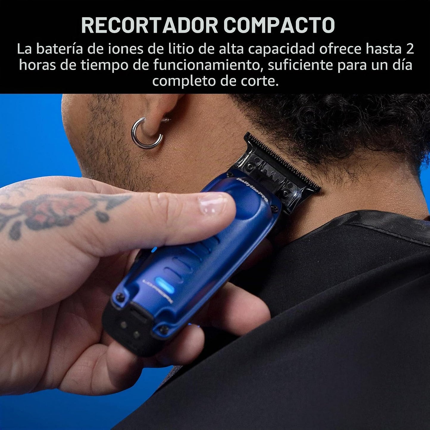 BaBylissPRO Recortadoras LO-PROFX compactas de alto rendimiento par...