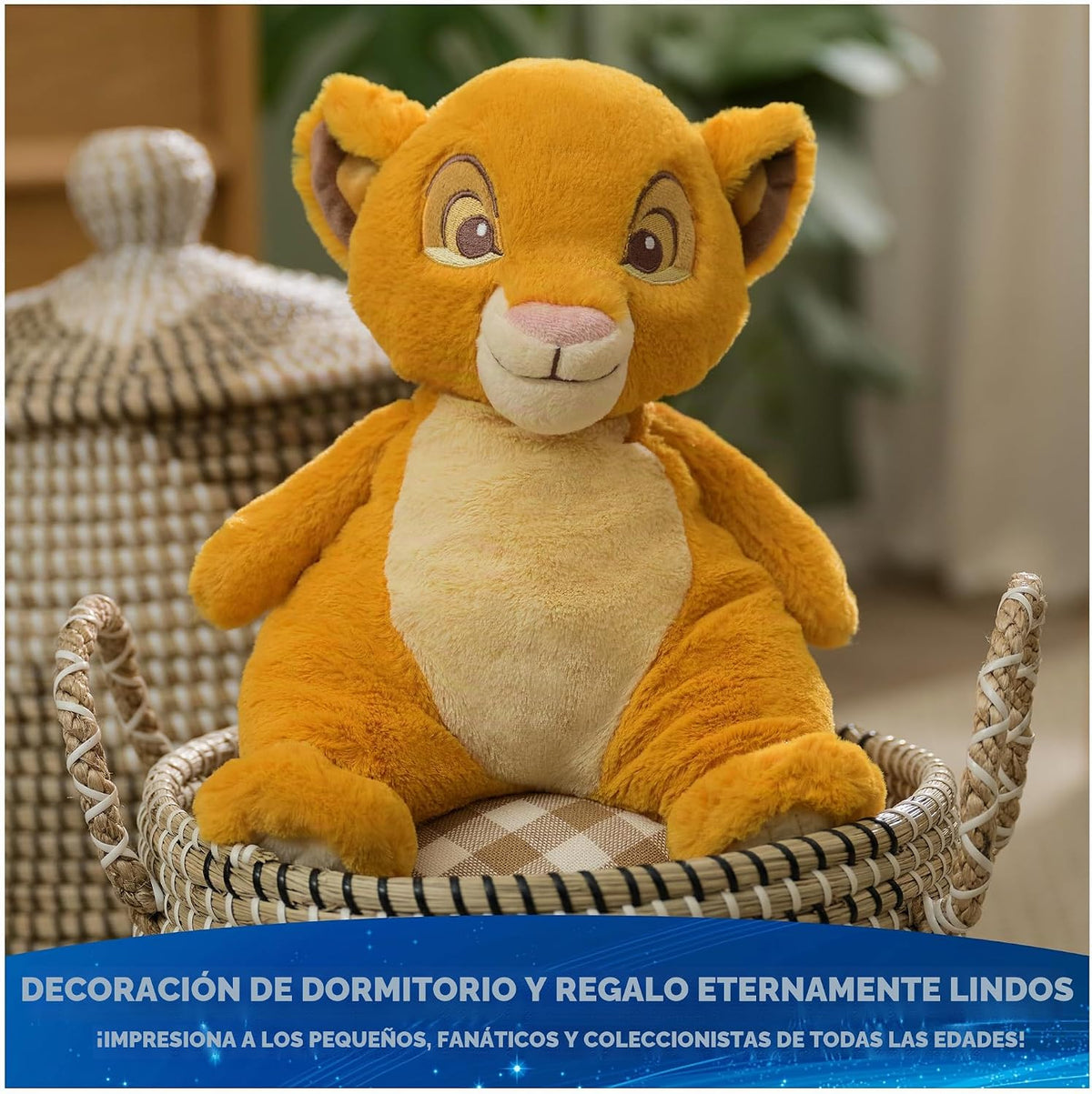 GUND Disney - Peluche oficial de Simba Oh So Snuggly, el rey león,...