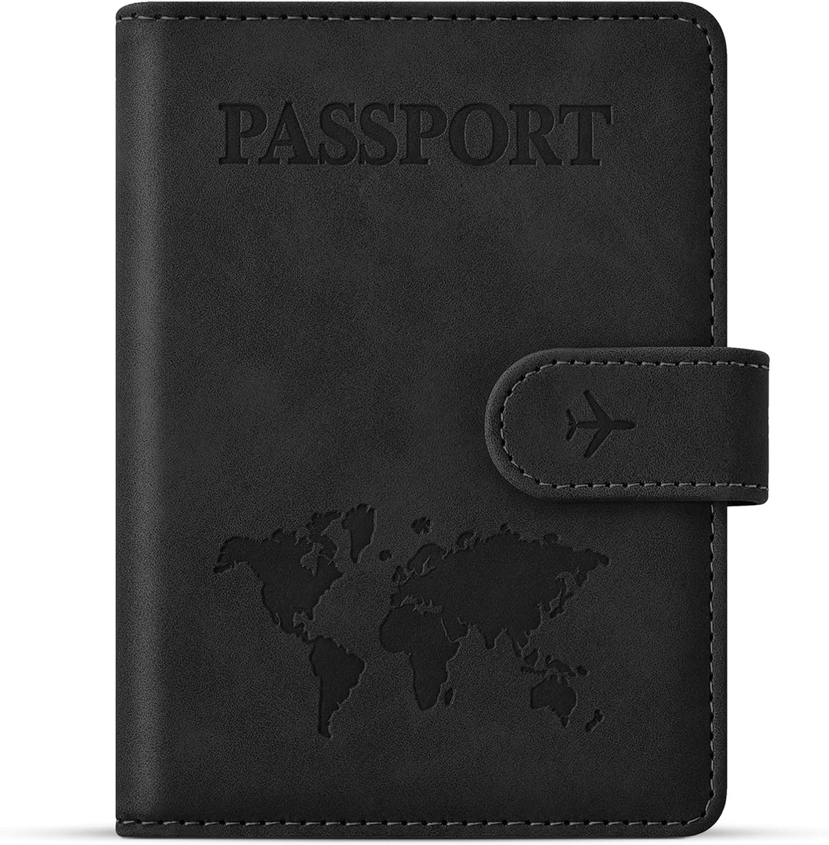 Soporte para pasaporte para artículos esenciales de viaje, funda ti...
