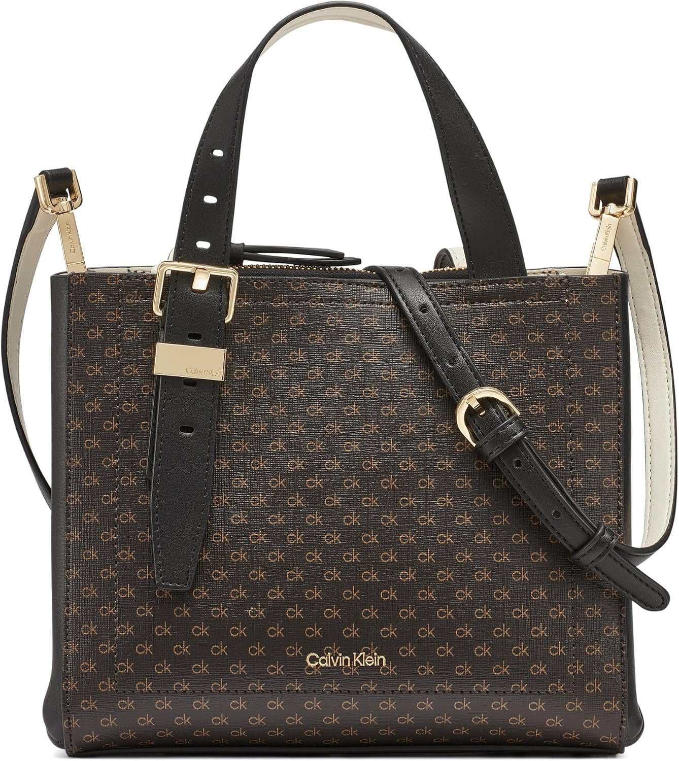 Calvin Klein Bolso cruzado Lowen de tres compartimentos para mujer