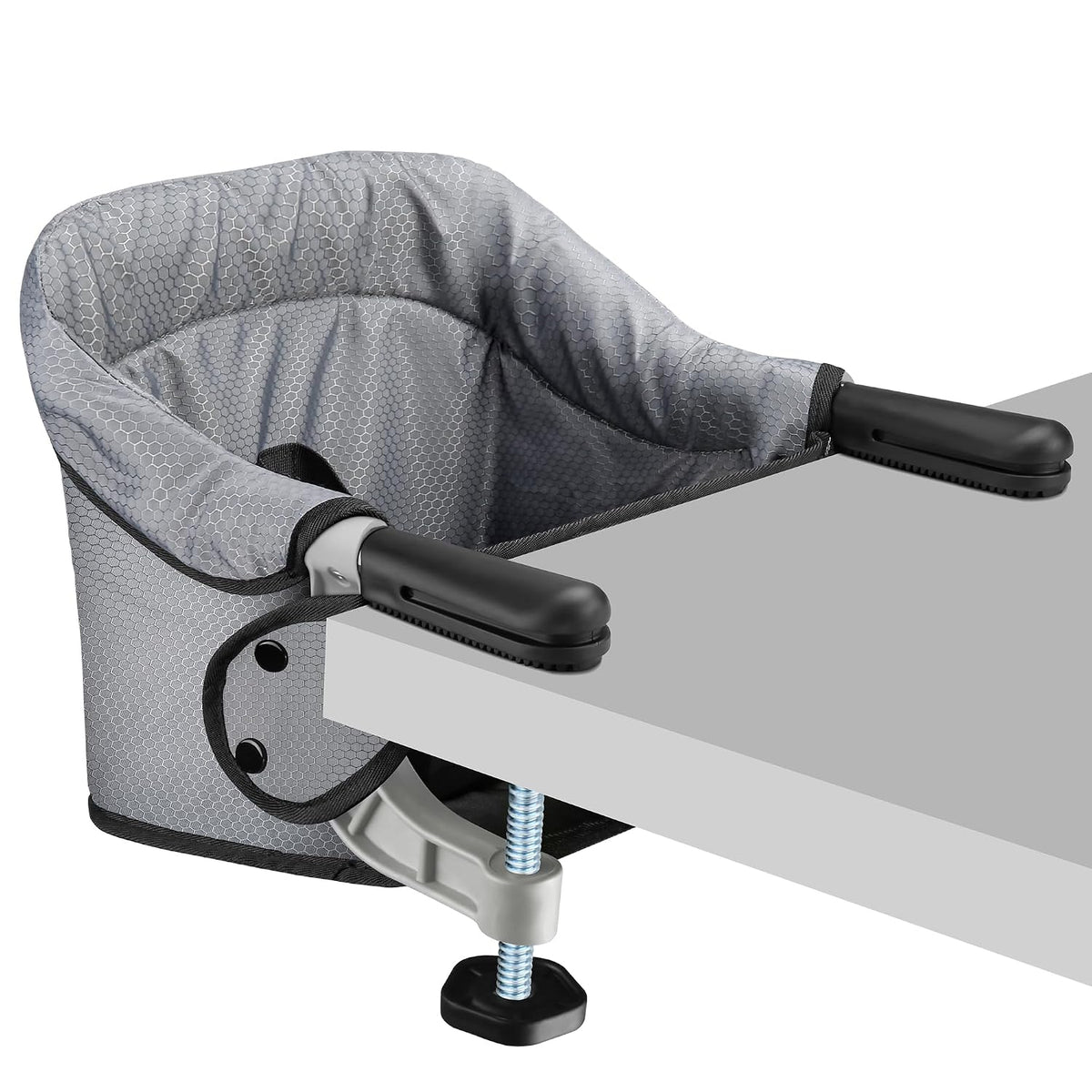 Toogel Silla alta de gancho, silla alta portátil para bebé, asiento...