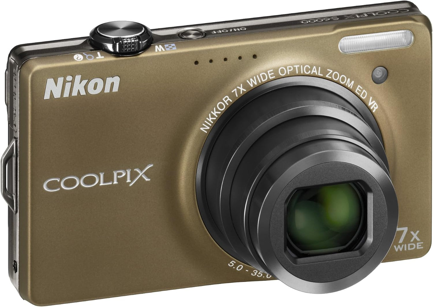 Nikon Coolpix S6000 - Cámara digital de 14 MP con zoom óptico de re...