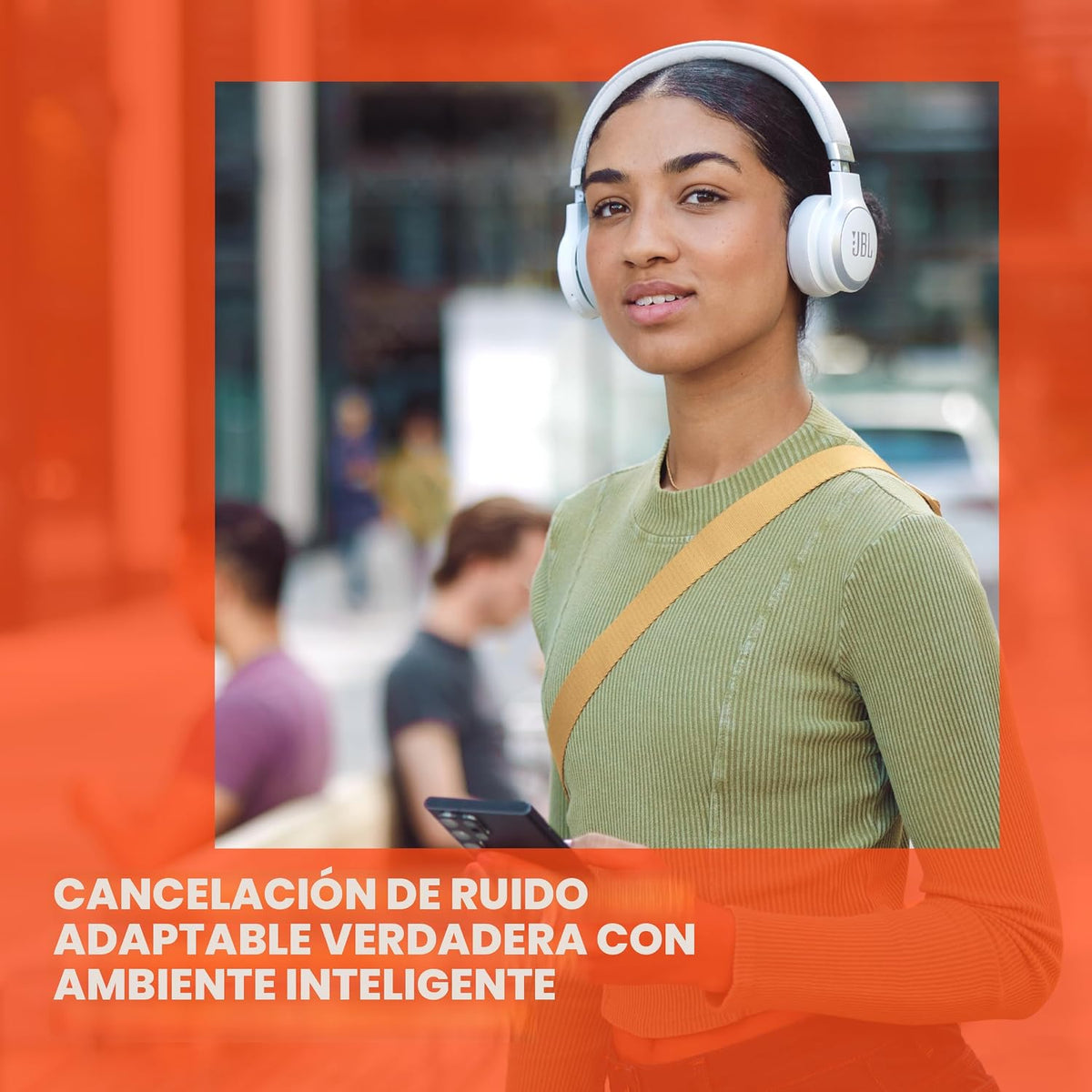 JBL Live 670NC Auriculares inalámbricos en la oreja, Adaptive NC -...