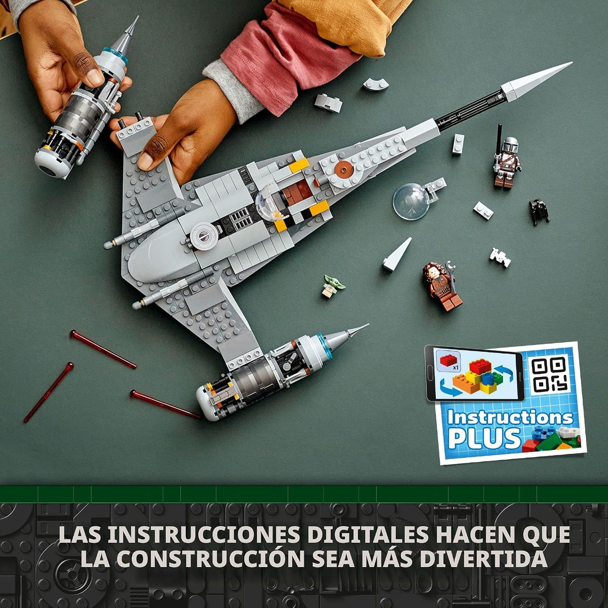 LEGO Star Wars The Mandalorian's N-1 Starfighter 75325 - Juego...