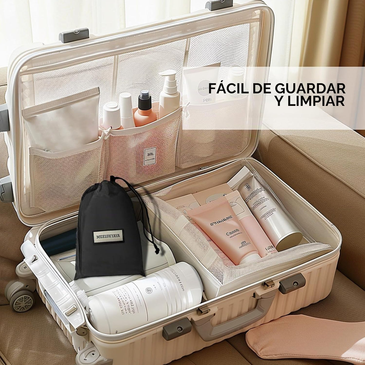 Secador de Cabello con Casco para Cabello Rizado, Tubos Dobles Mejo...