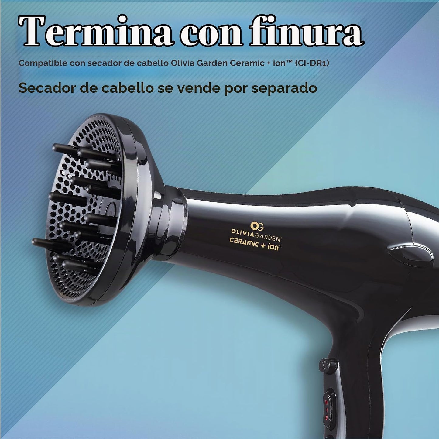 Olivia Garden Secador de pelo profesional de cerámica + iones