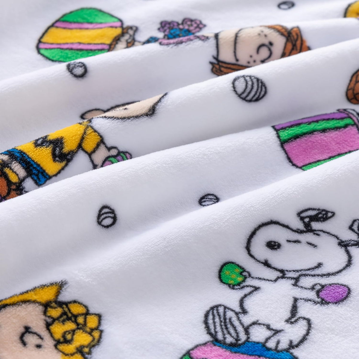 Berkshire Peanuts® VelvetLoft® - Manta de felpa de Snoopy con bonit...