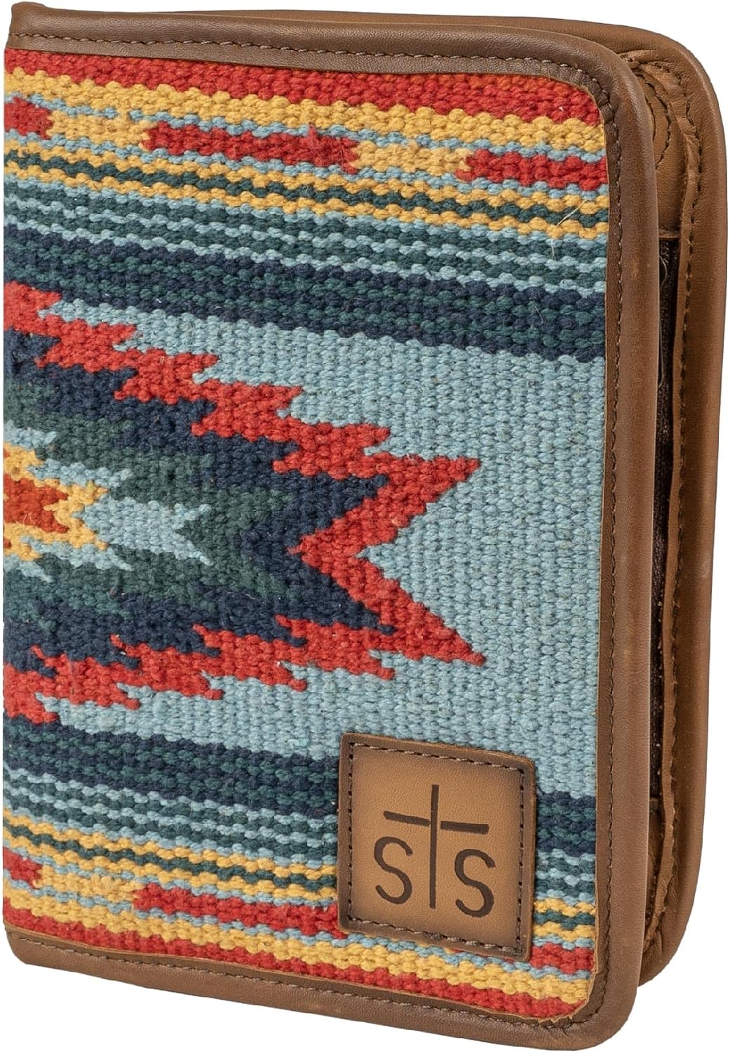 STS Ranchwear Chaynee Valley Serape Cartera magnética de cuero con...