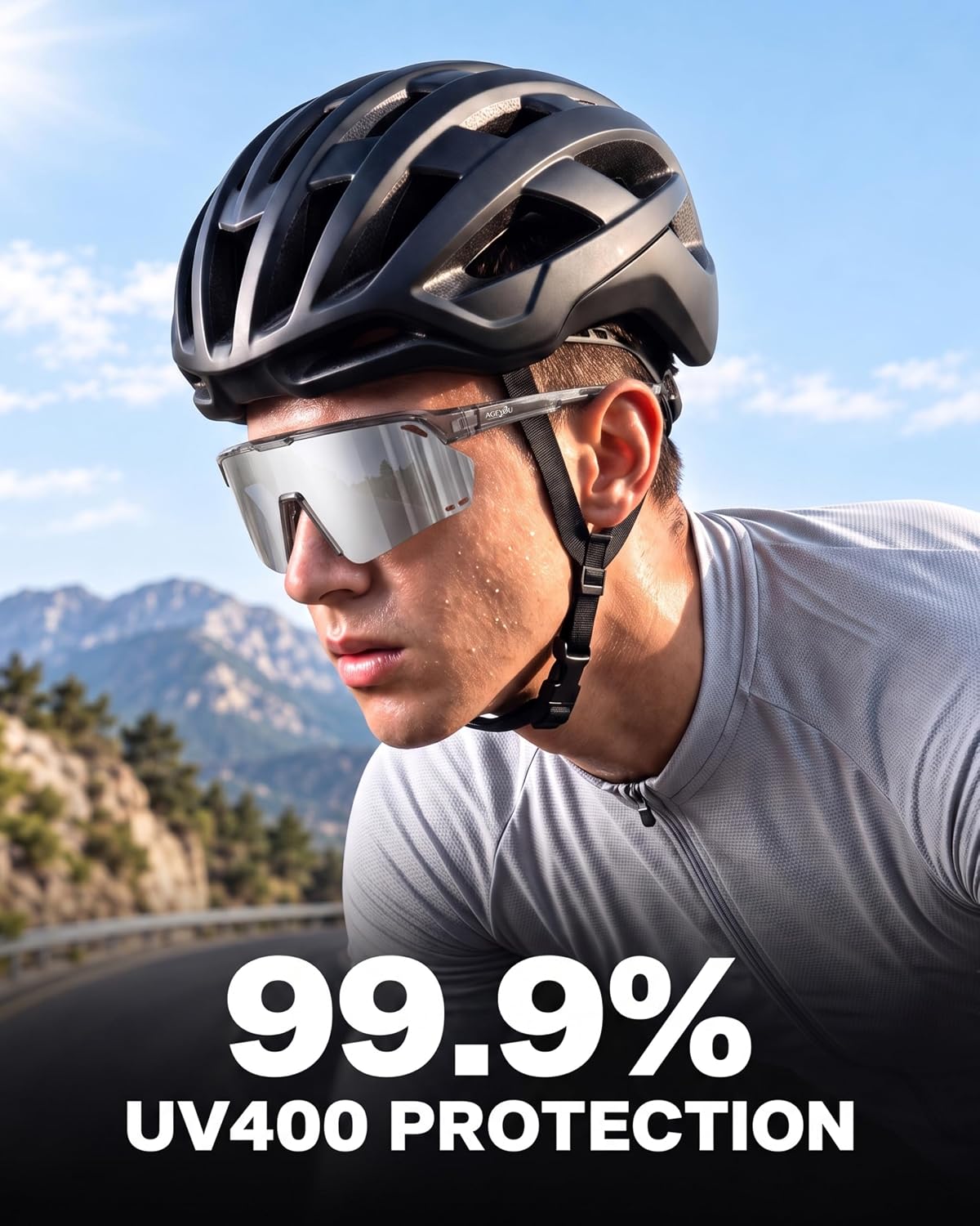 AGEYOU Gafas de sol deportivas polarizadas para hombres y mujeres |...
