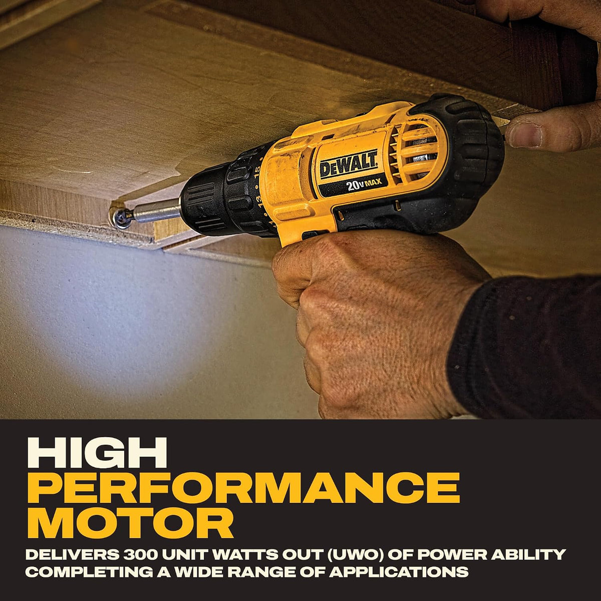 DEWALT Juego de Taladro Atornillador Inalámbrico de 20V Max, 2 Velo...