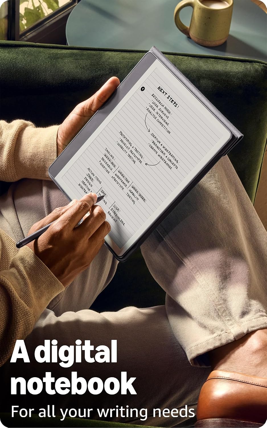 Amazon Kindle Scribe (16\u202FGB). Tus notas, documentos y libros,...