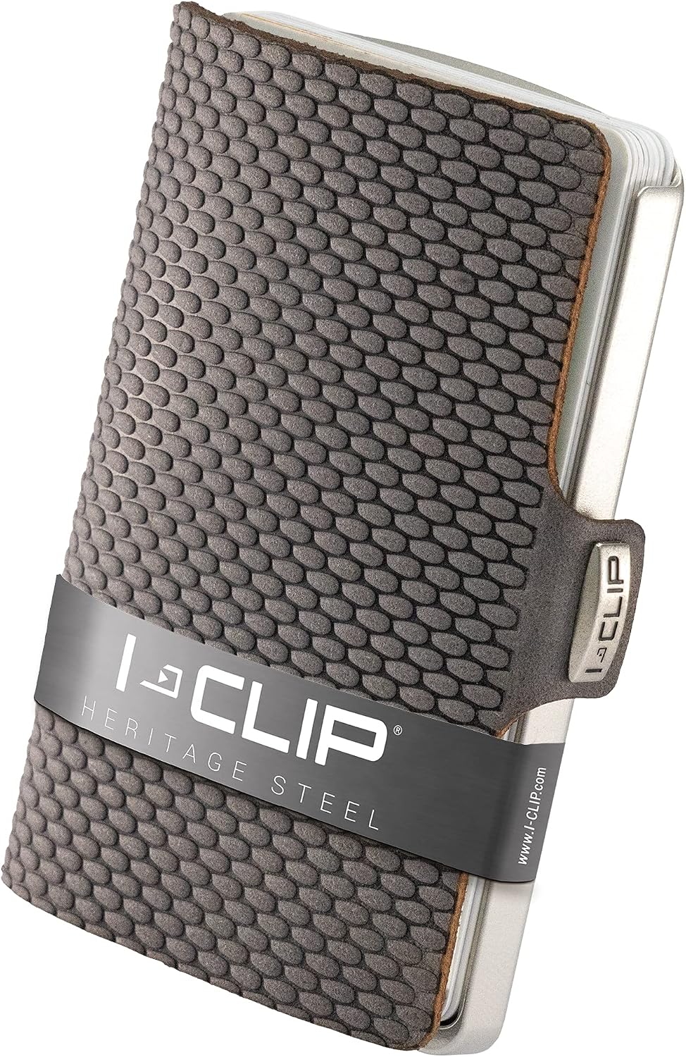I-CLIP Acero inoxidable con clip intercambiable - Cartera delgada -...