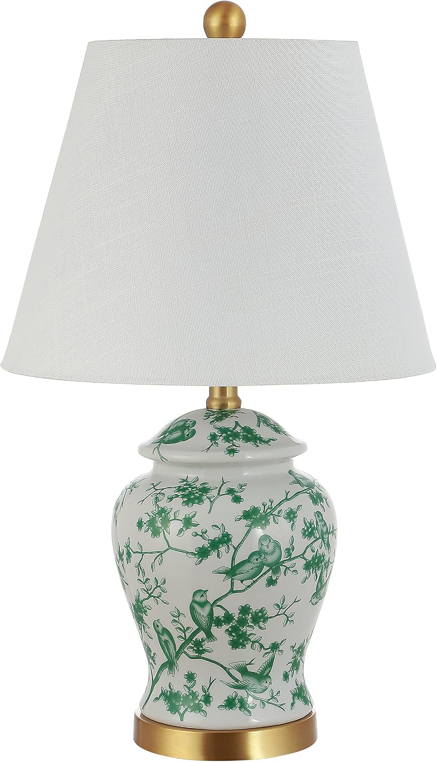 JONATHAN Y JYL3005B Penelope 22" lámpara de mesa LED clásica de...