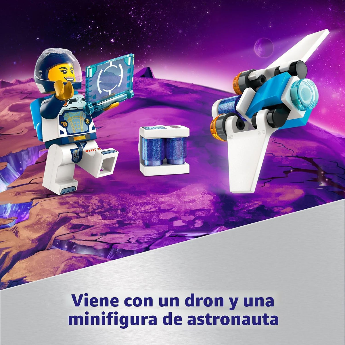 LEGO City Nave Espacial Interestelar de Juguete para Niños, Juego d...