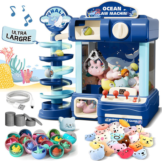 ROHSCE Máquina de Garras para Niños, Juguete de Juego de Arcade par...