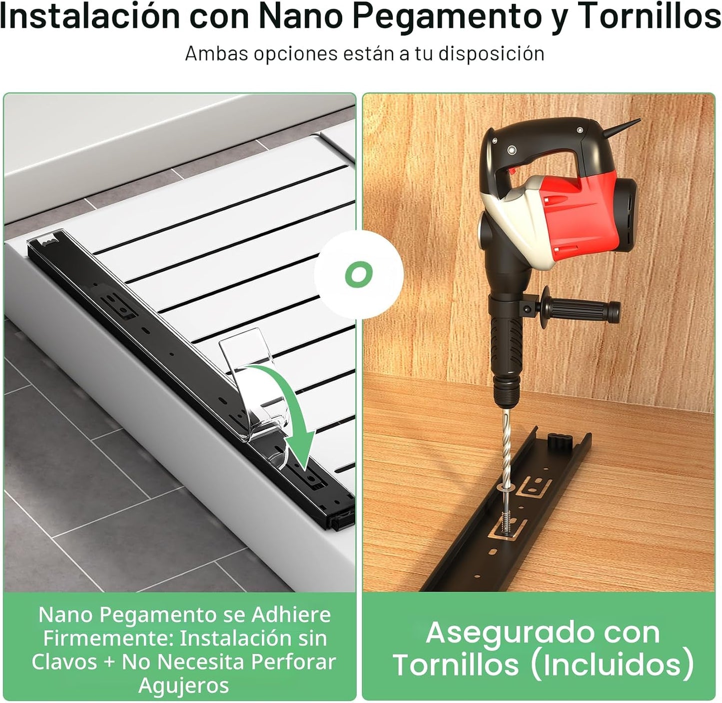 Organizador de gabinete extraíble, paquete de 2, expandible (30 cm...