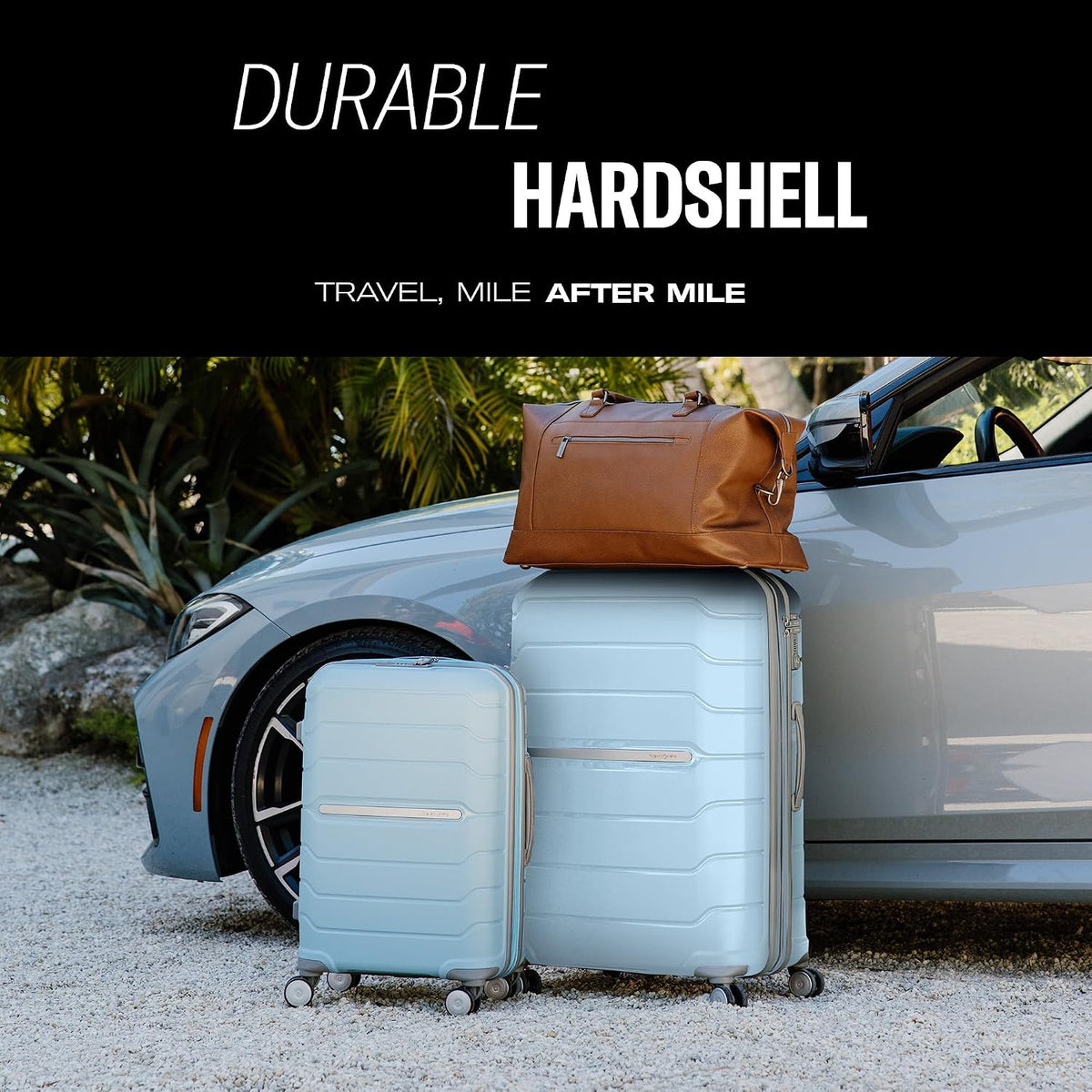 Samsonite Freeform de carcasa rígida expandible con ruedas giratori...
