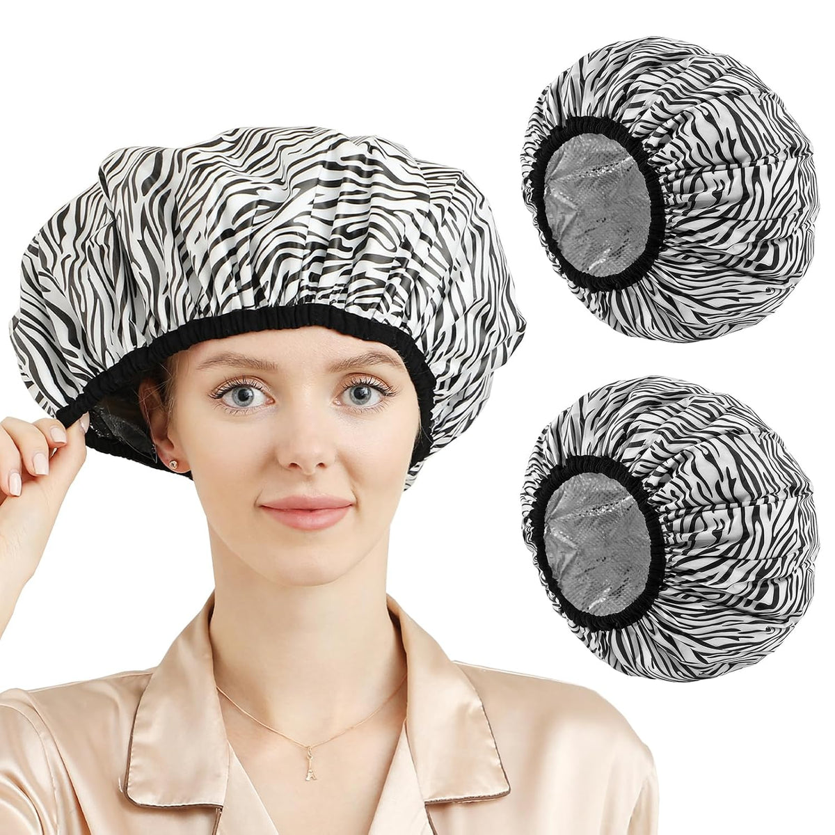 YIZIJIZI 2 Piezas Gorro Térmico para Acondicionamiento Profundo, Go...