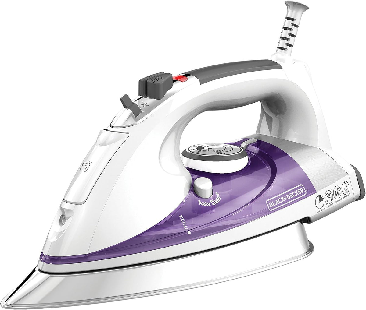 BLACK+DECKER Easy Steam IR40V Plancha Compacta y Plancha de Vapor P...