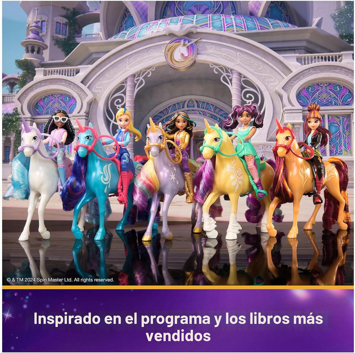 Unicorn Academy, Isabel &amp; River con 2 accesorios y herramienta...