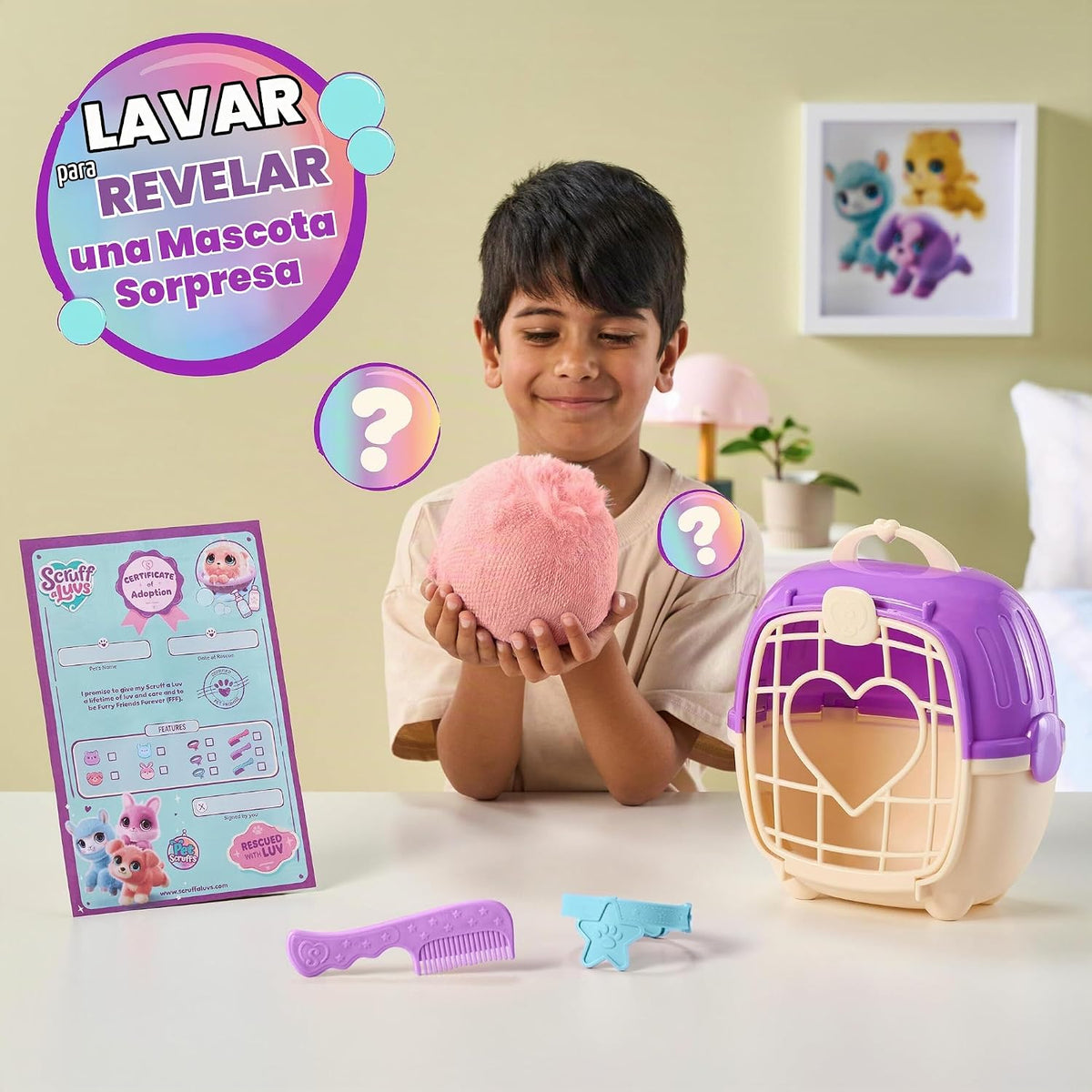 ScruffaLuvs Pet Scruffs Cachorro Misterioso Peluche, Scruff A Luvs...