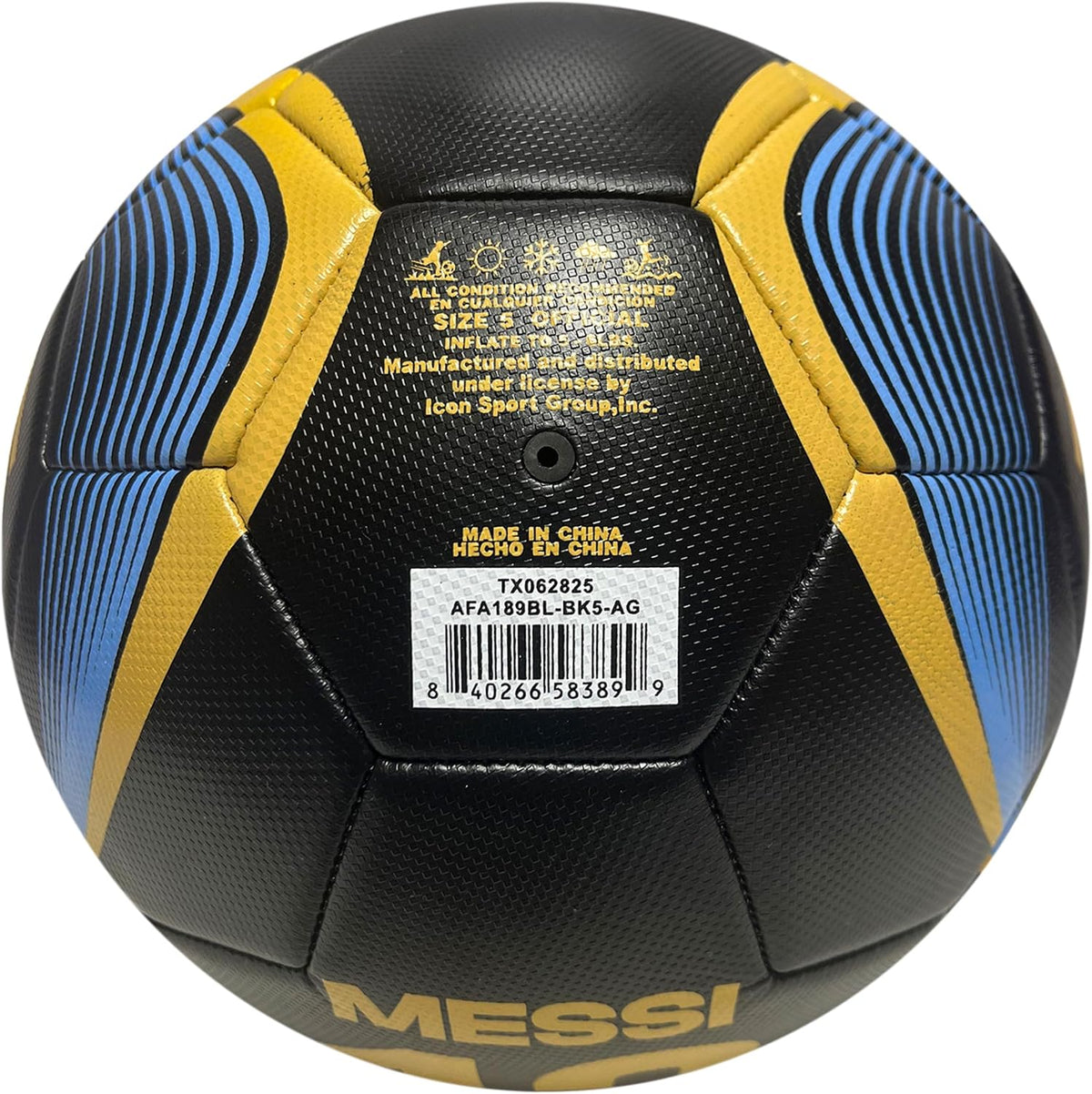 Icon Sports - Balón de fútbol oficialmente licenciado de la Asociac...