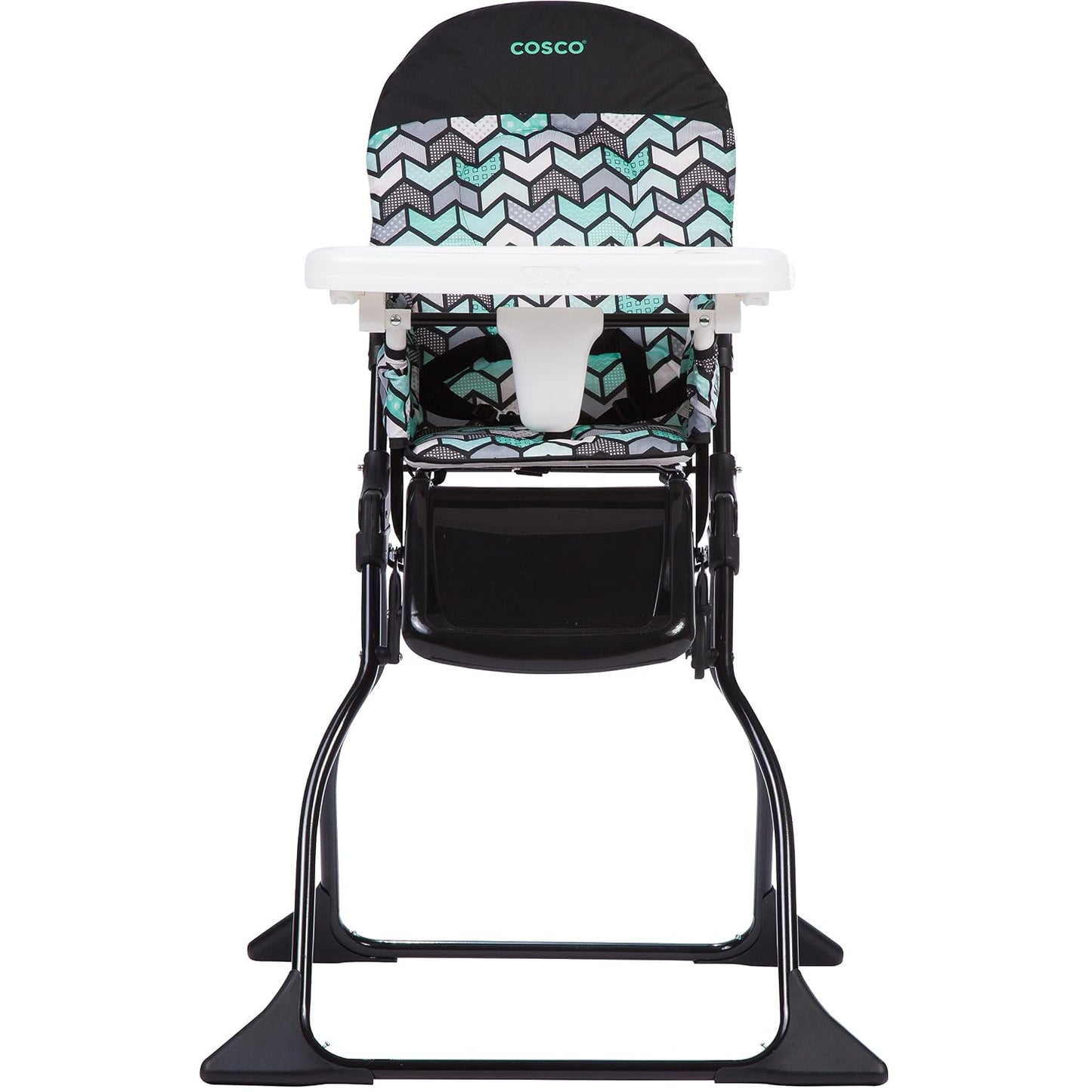 Cosco Trona infantil para bebé, silla alta plegable simple, diseño...