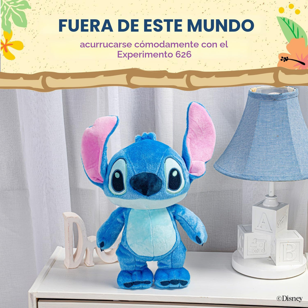 Disney Baby Lilo &amp; Stitch Animal de Peluche Suave y Abrazable J...