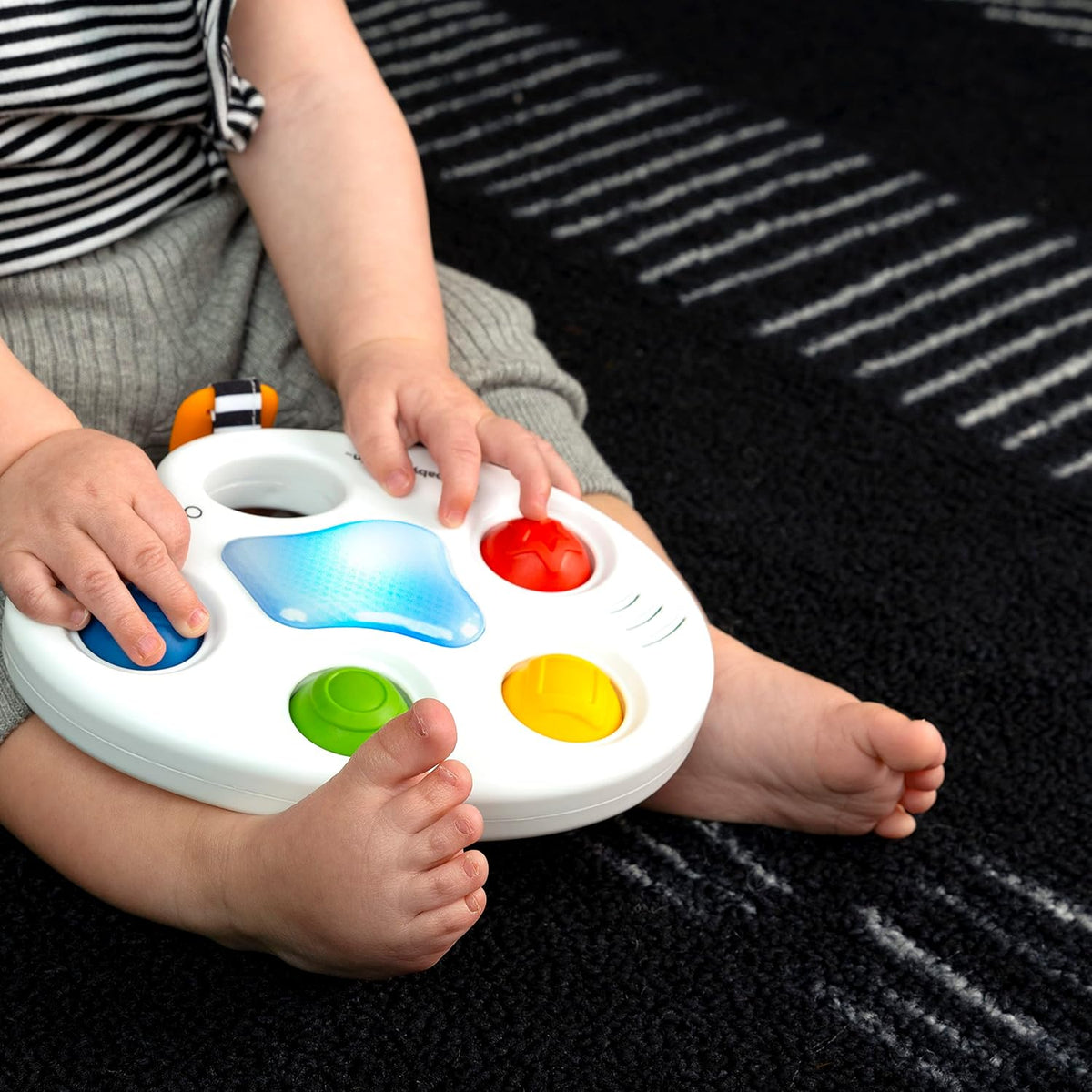 Baby Einstein Juguete Sensorial Fidget Popper con Paleta de Colores...