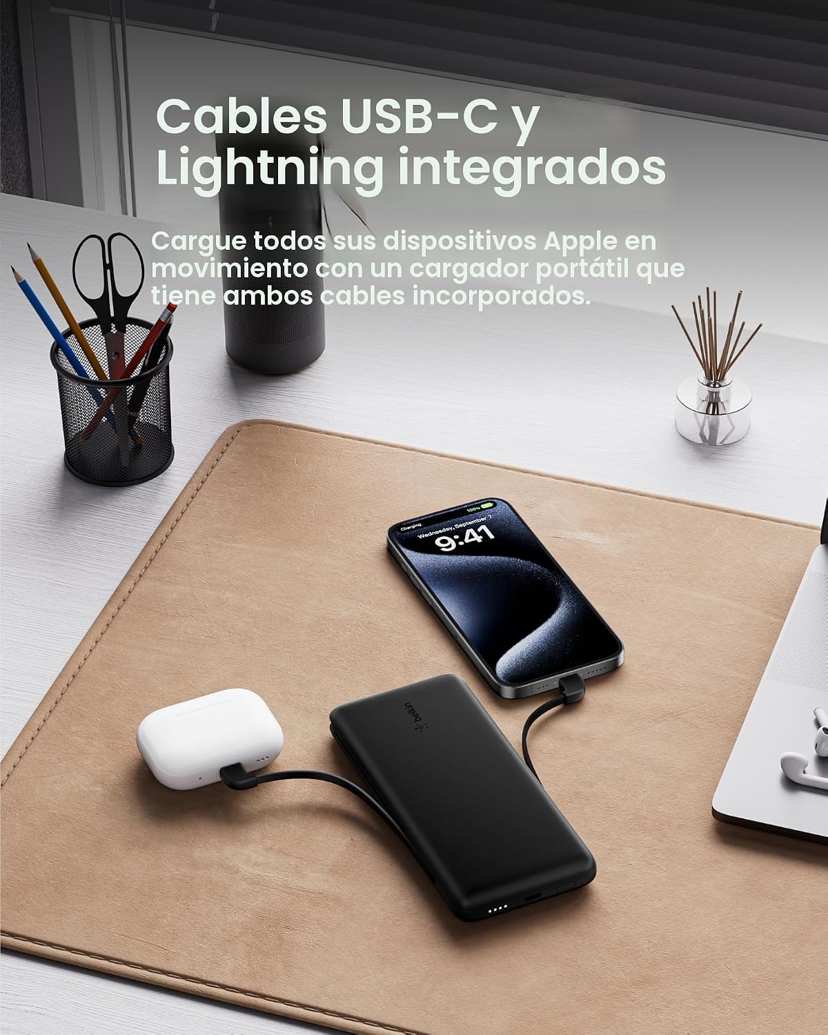 Belkin Banco de Energía Cargador Portátil para iPhone\/Android - 10...