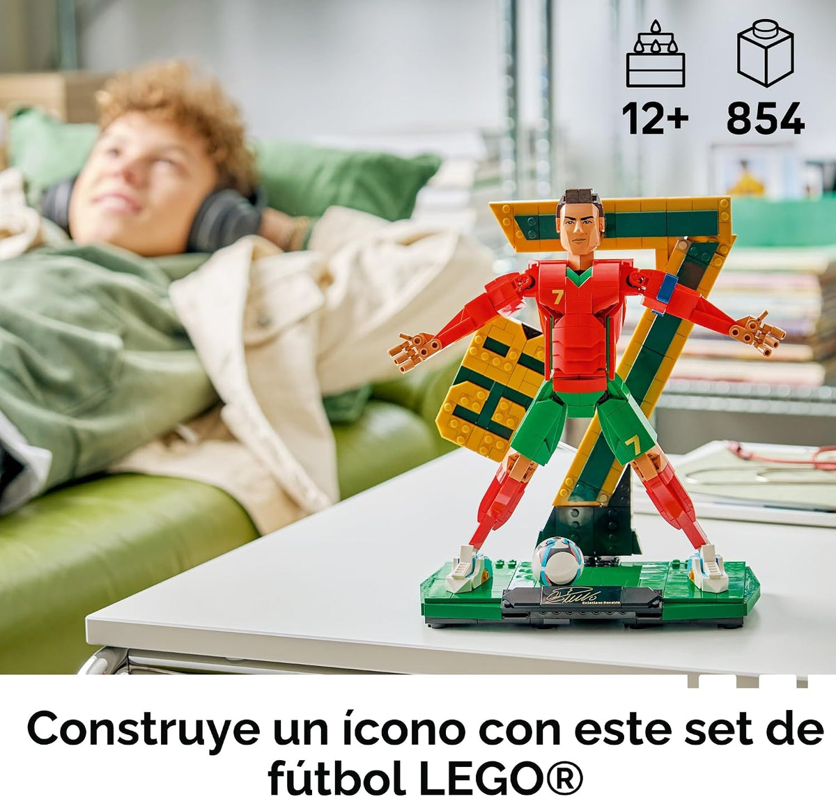 LEGO Editions Cristiano Ronaldo \u2013 Leyenda del fútbol \u2013 Ju...