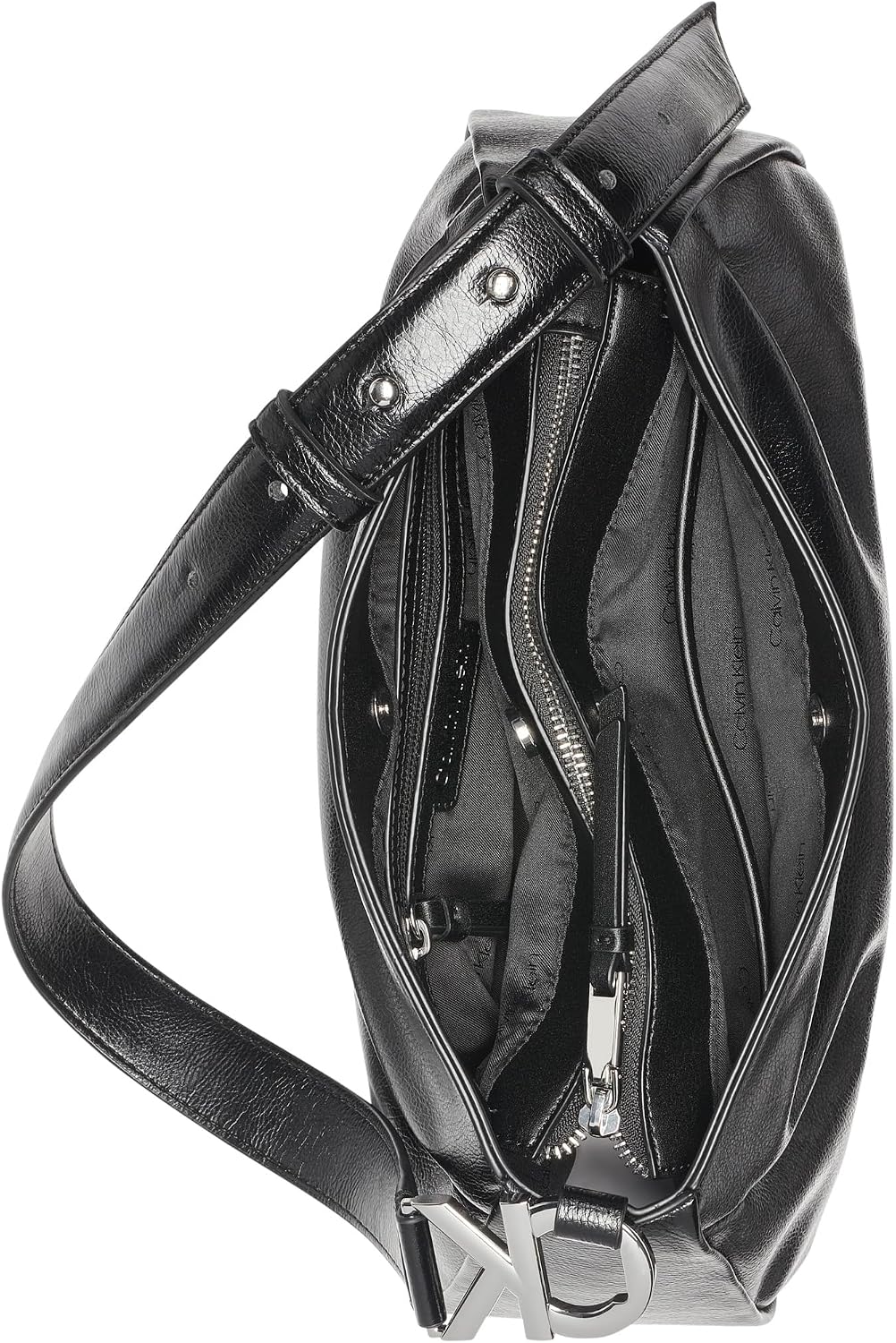 Calvin Klein Tina Top - Bolso de hombro con cremallera para mujer