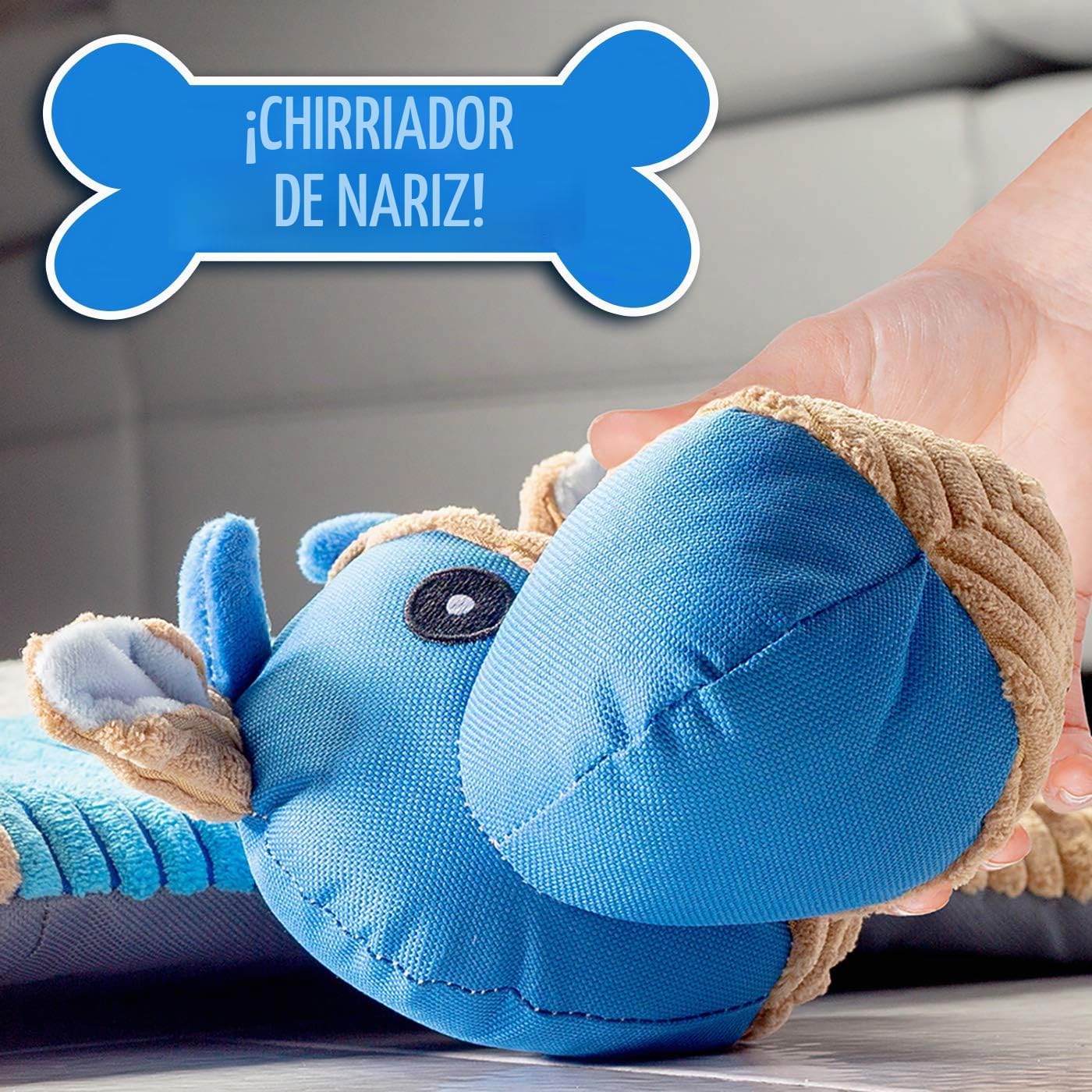 Alfombrilla de juego para cachorros con juguetes de dentición, tape...