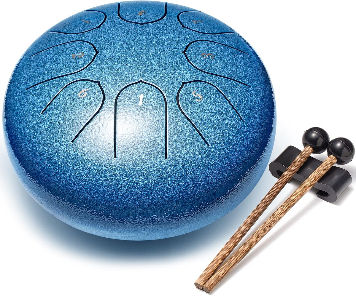Tambor de lengüetas de acero, instrumento de percusión, tambor de m...