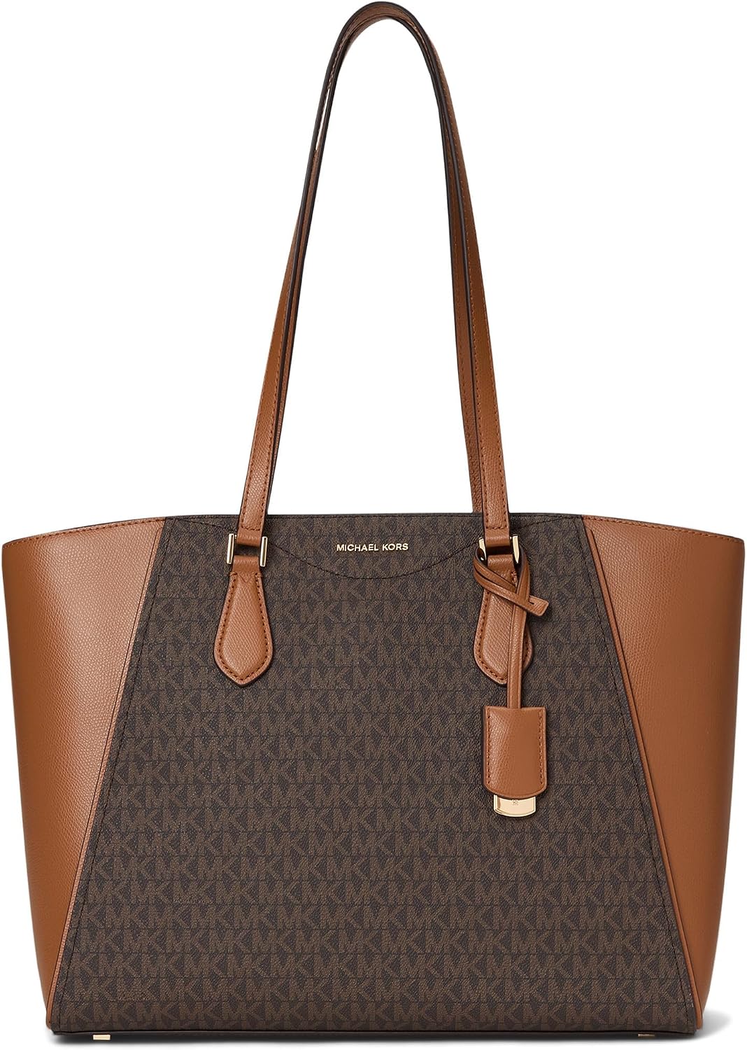 Michael Kors Taryn - Bolso grande multifuncional con cremallera sup...