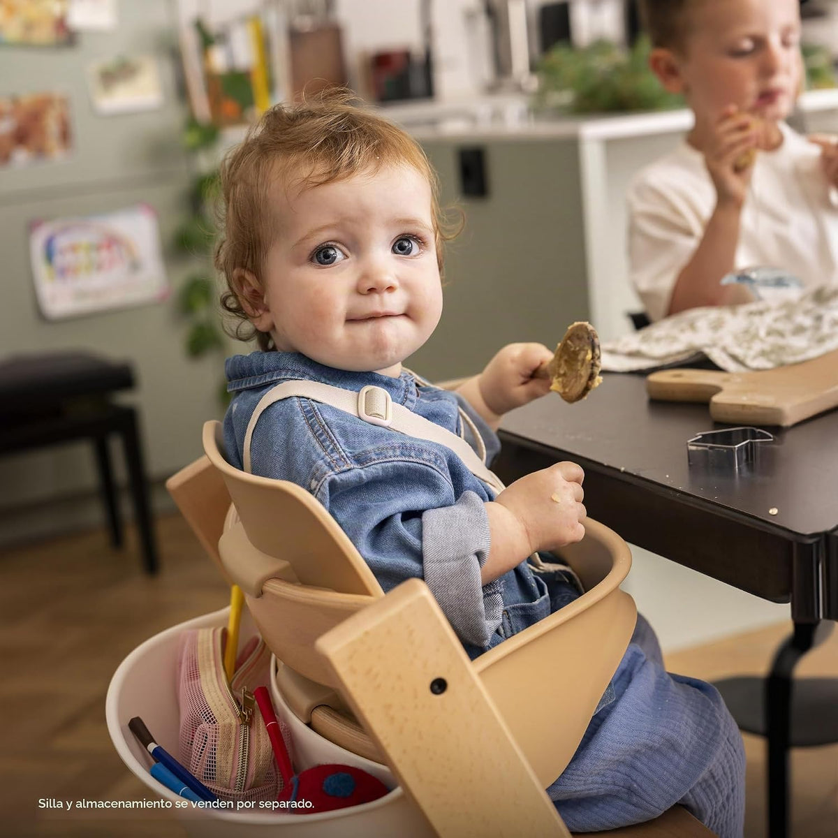 Stokke Tripp Trapp Set para bebé 2, Natural - Edades 6-36 meses - C...