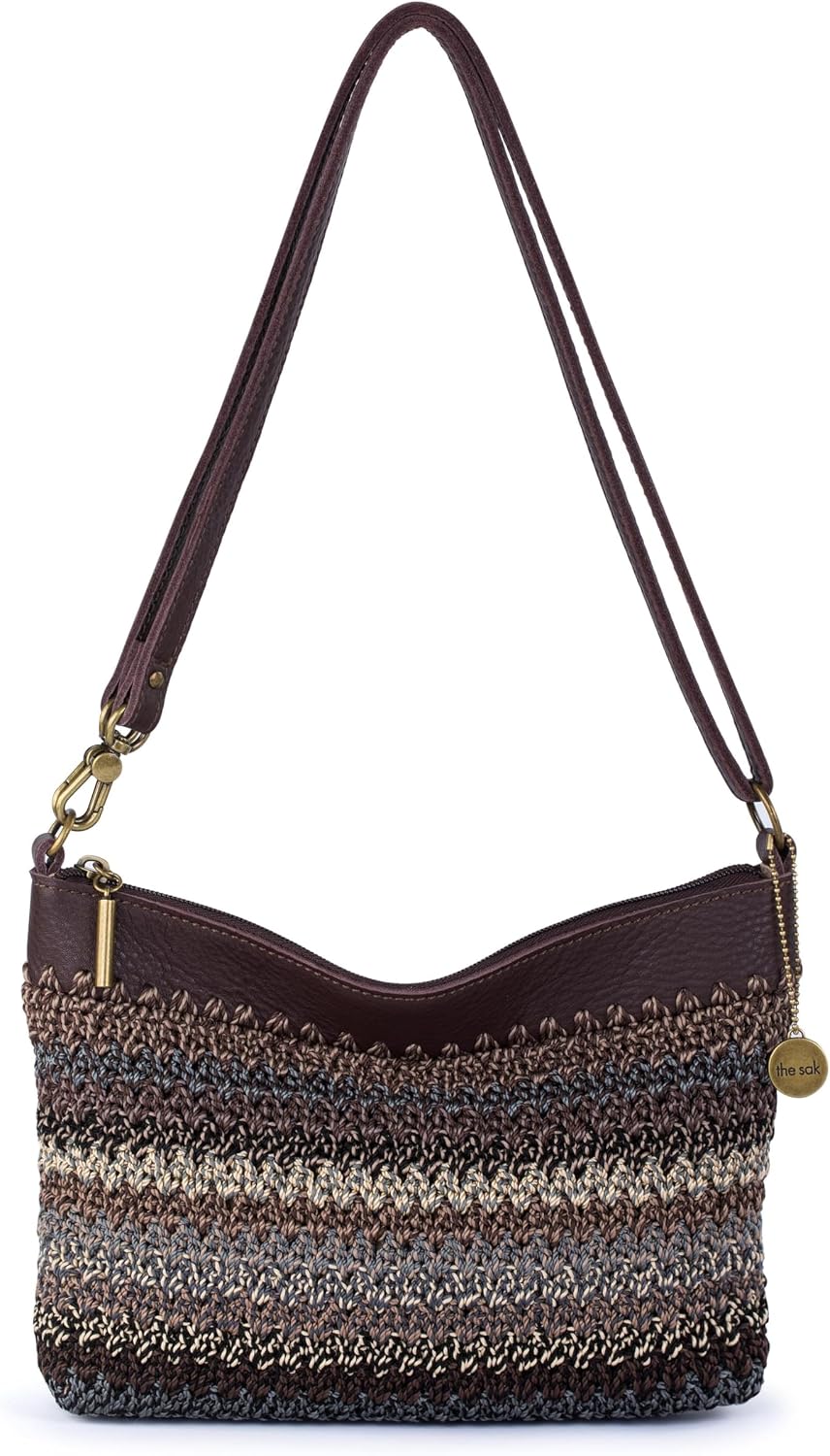 The Sak Lumi Convertible Crossbody - Bolso de mano 3 en 1 de ganchi...