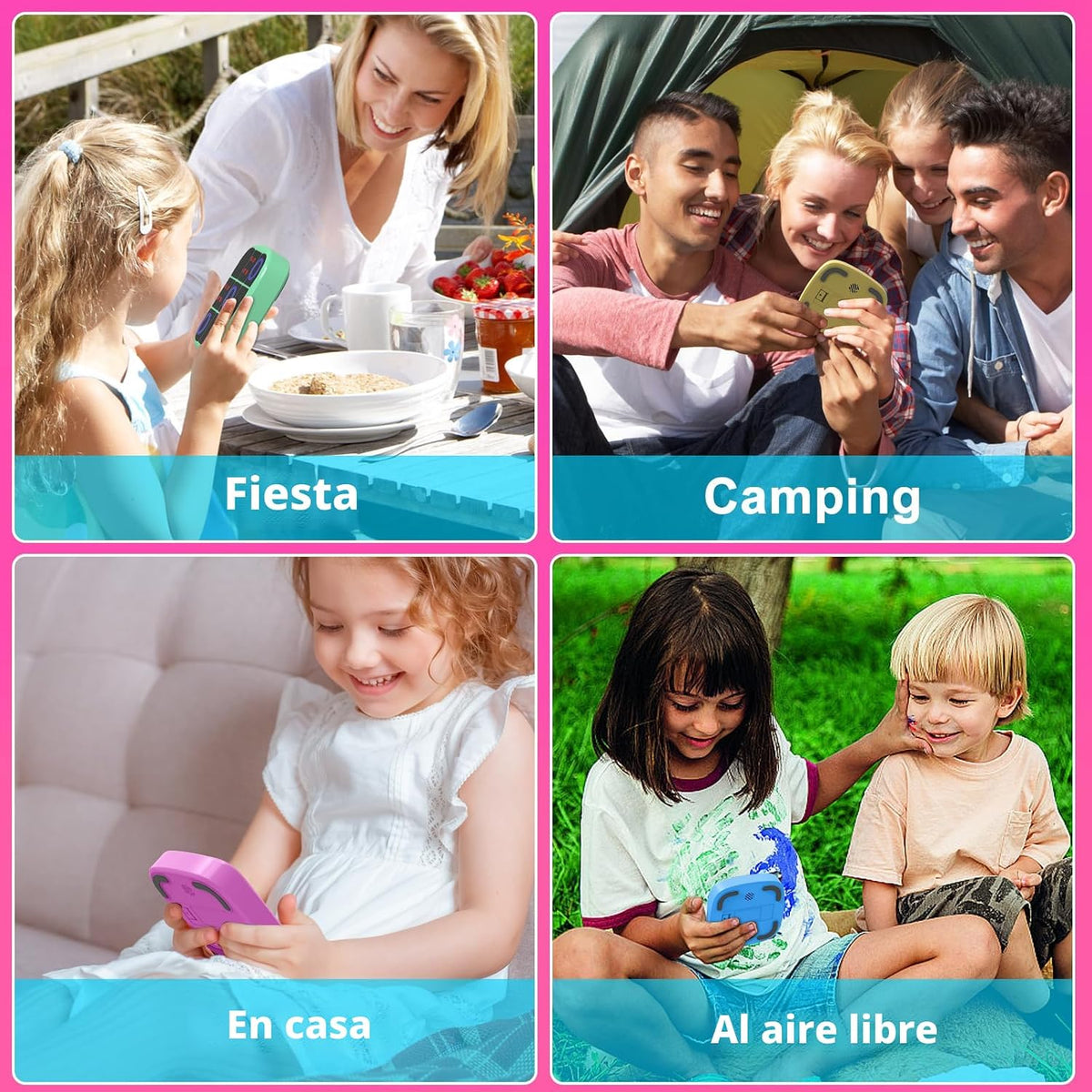 Juego de Tic-Tac-Toe Bolt, consola de juegos de rompecabezas portát...
