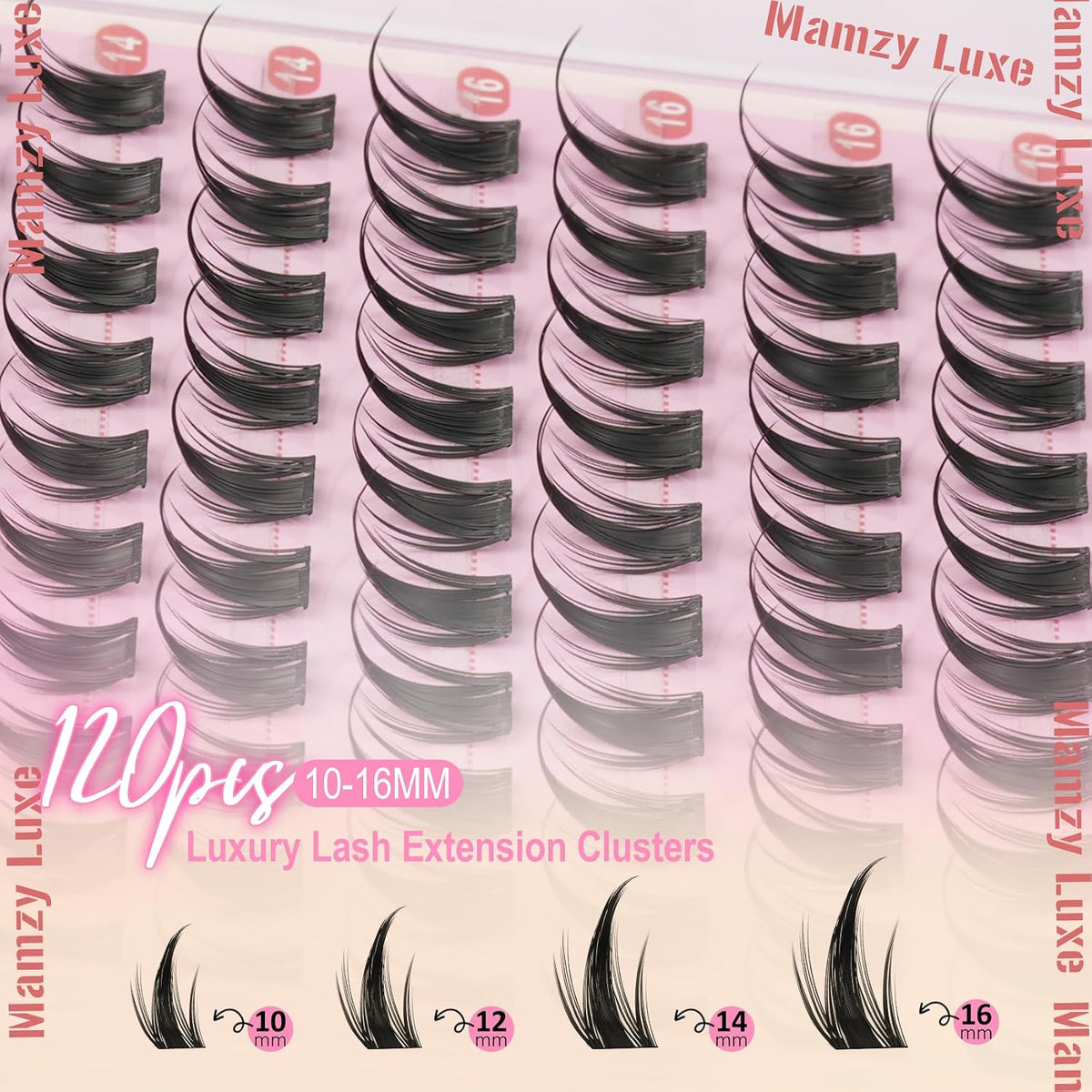 Manga Lash Racimos Wispy 0.394-0.630 in Spiky Lash Racimos CC Rizad...